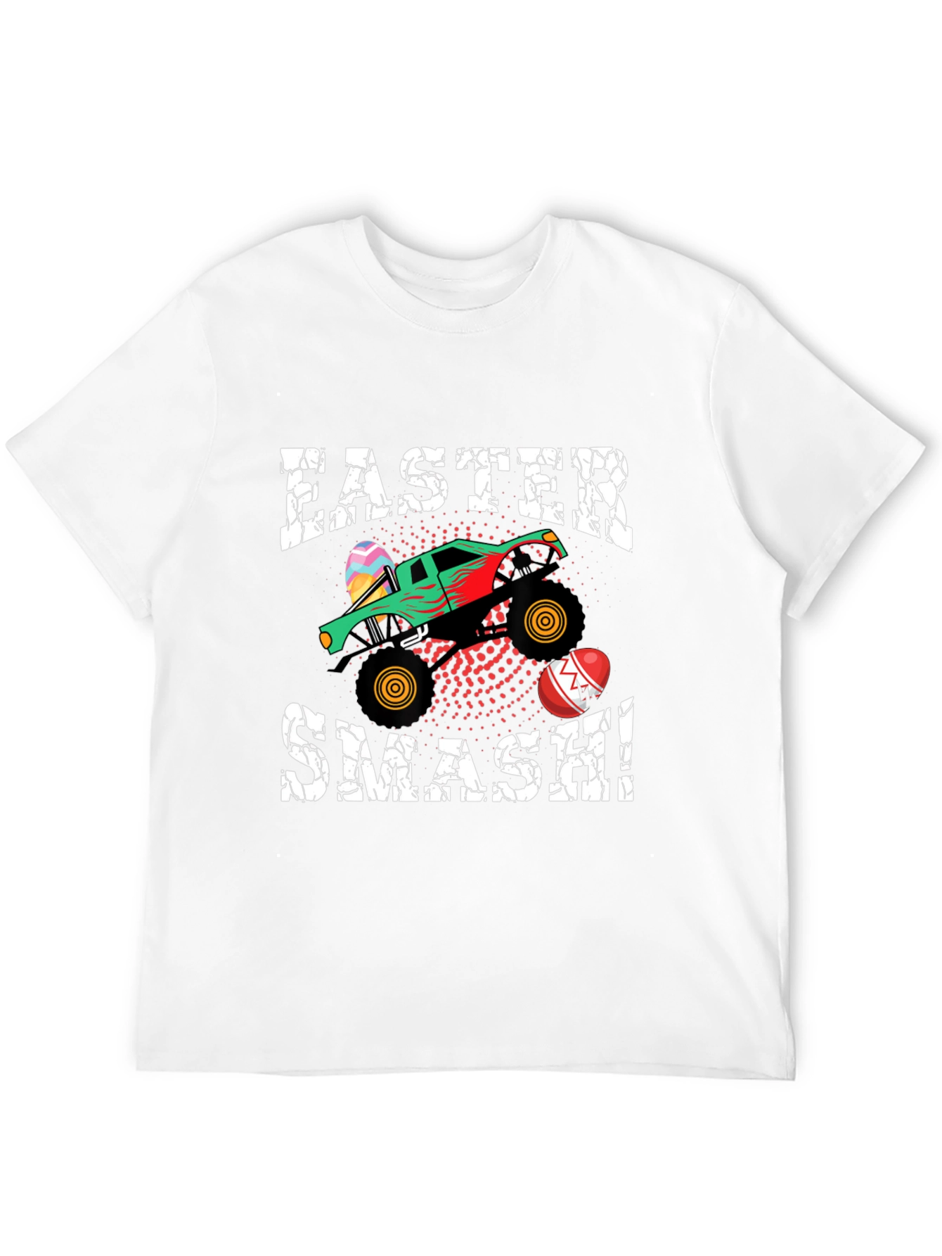 Easter Smash Truck T-Shirt - Holiday Fun
