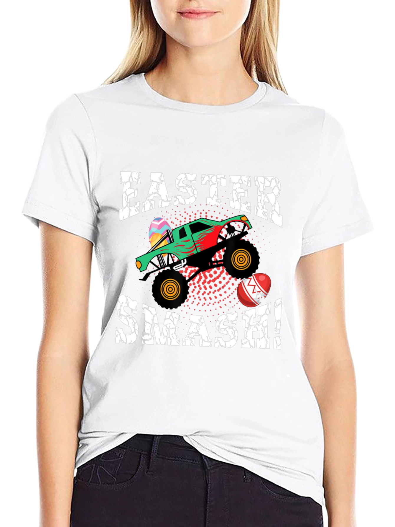 Easter Smash Truck T-Shirt - Holiday Fun