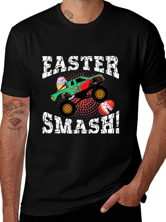 Easter Smash Truck T-Shirt - Holiday Fun