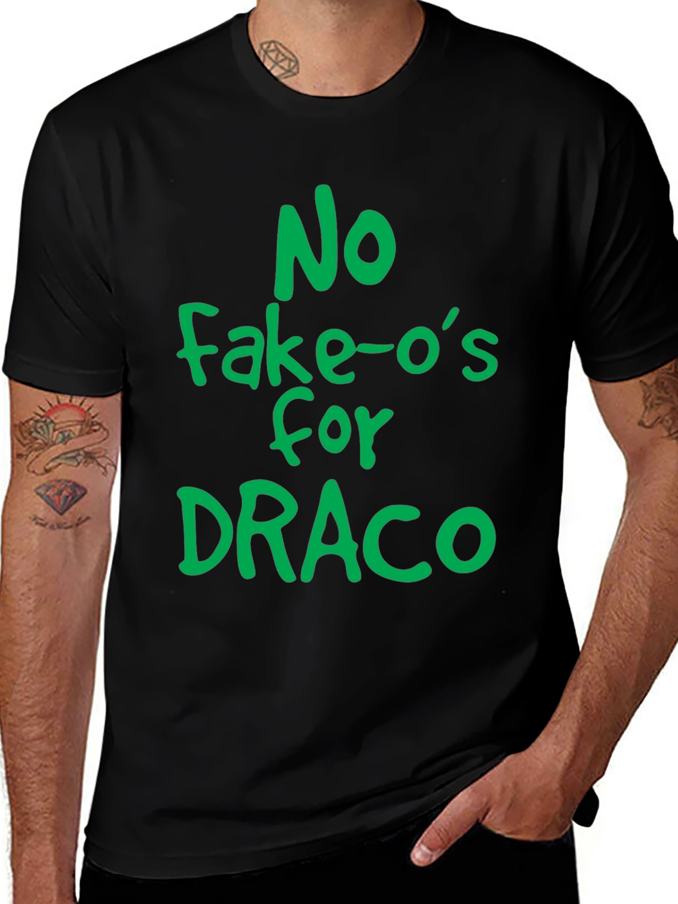No Fake-Os for Draco T-Shirt
