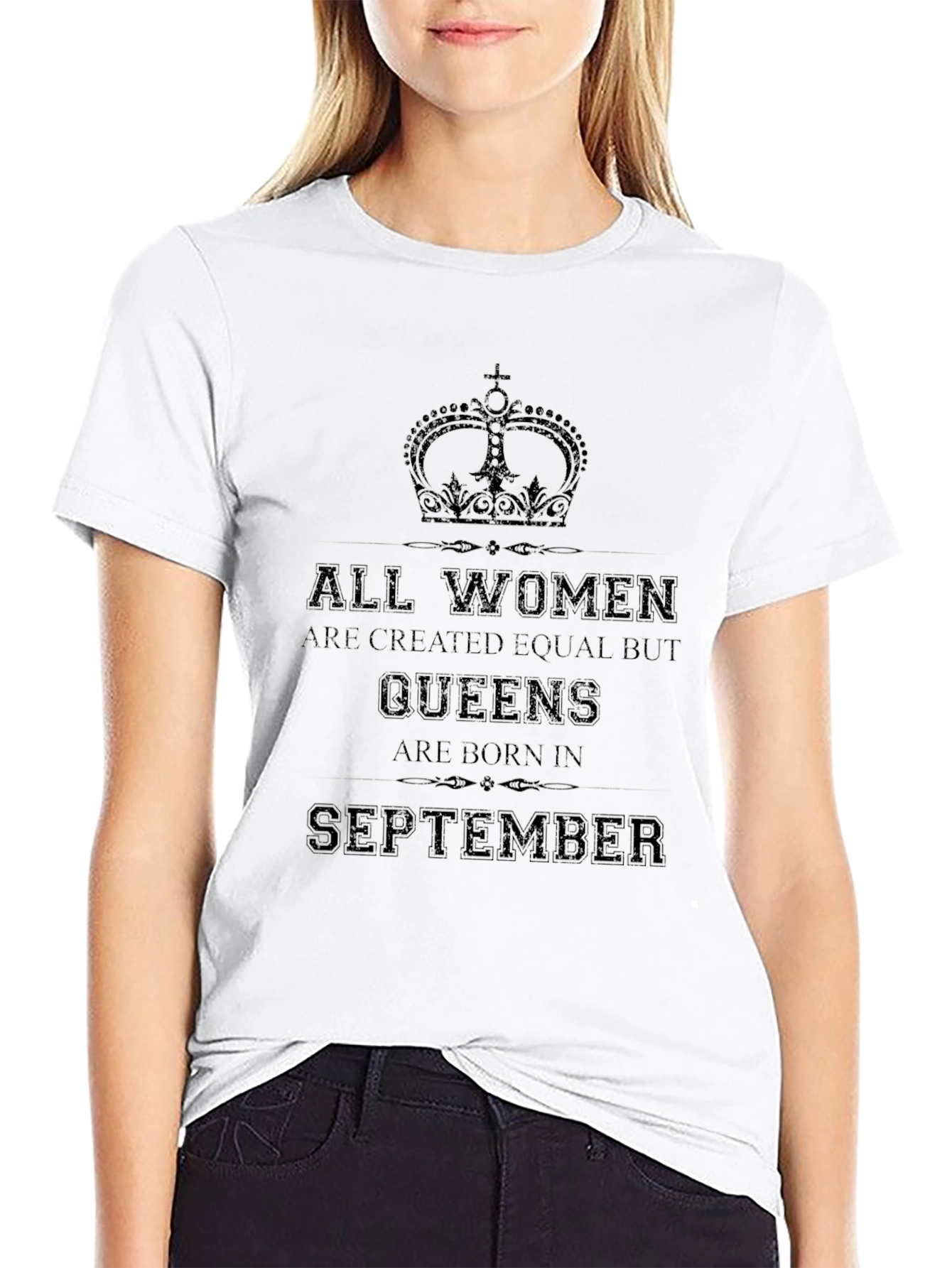 Queens are Born in September T-Shirt