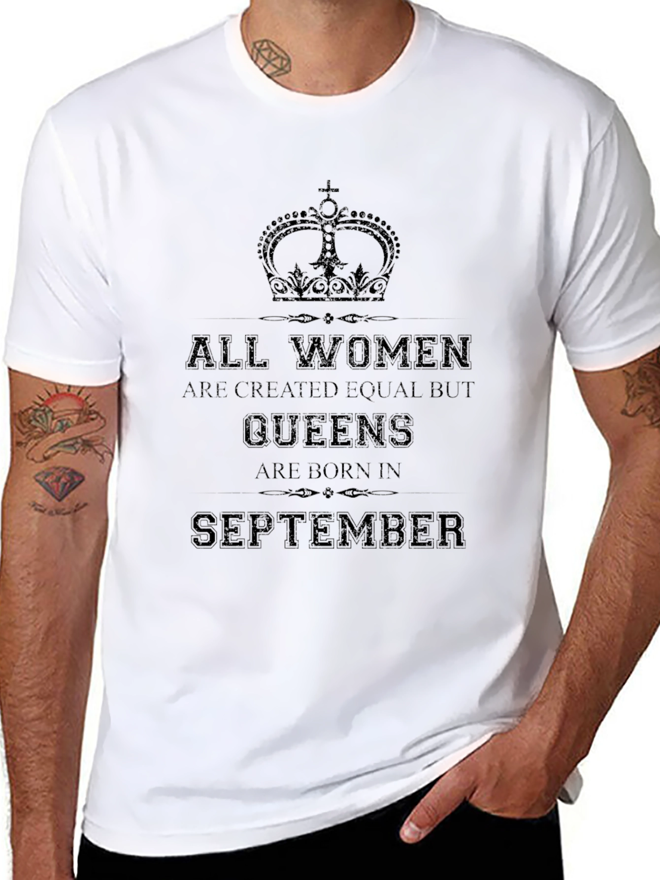 Queens are Born in September T-Shirt