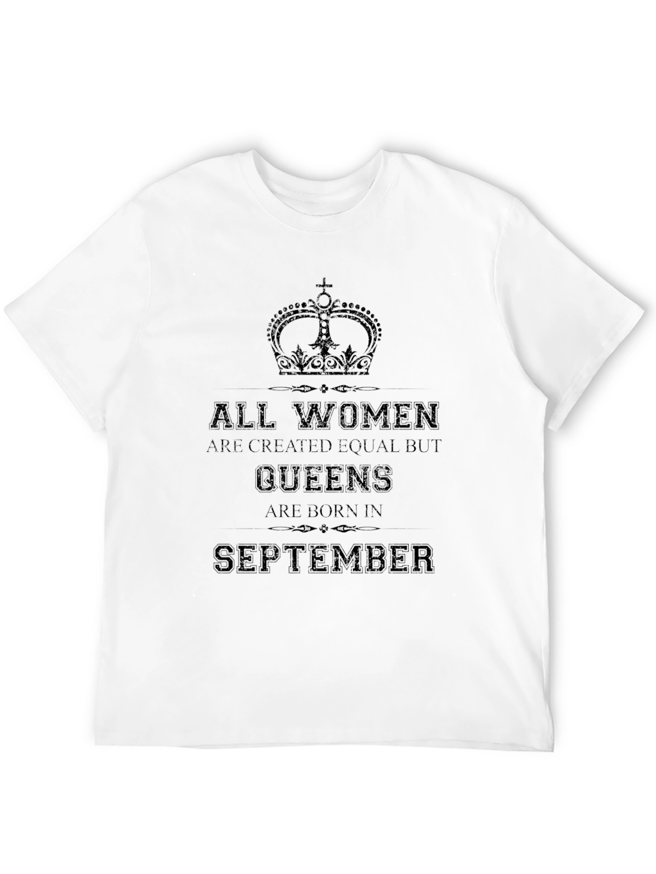 Queens are Born in September T-Shirt