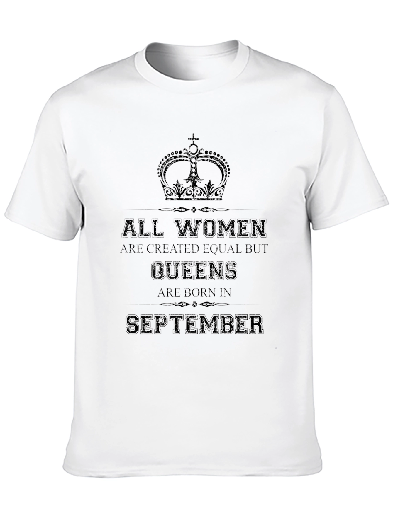 Queens are Born in September T-Shirt