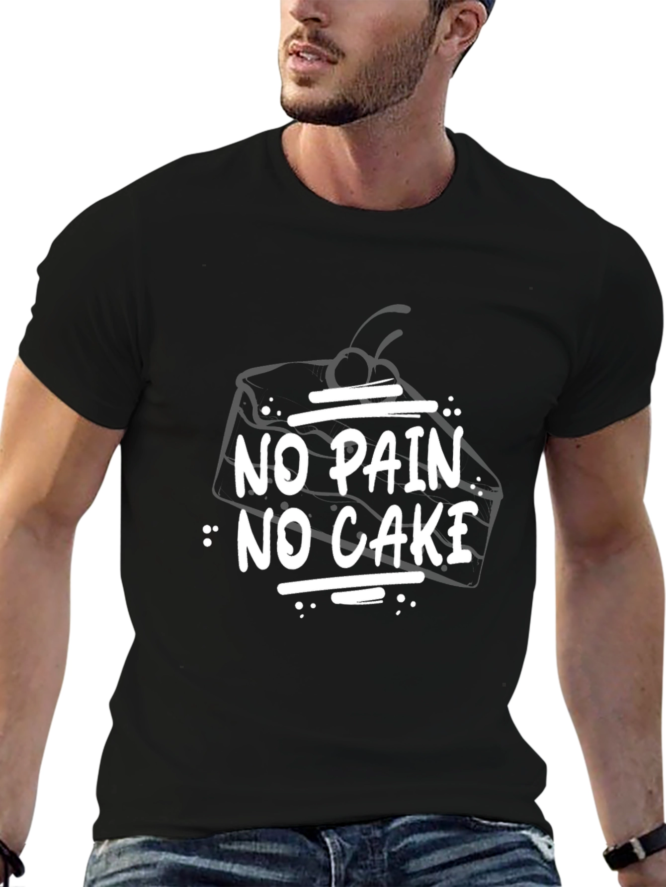 No Pain No Cake Graphic Tee