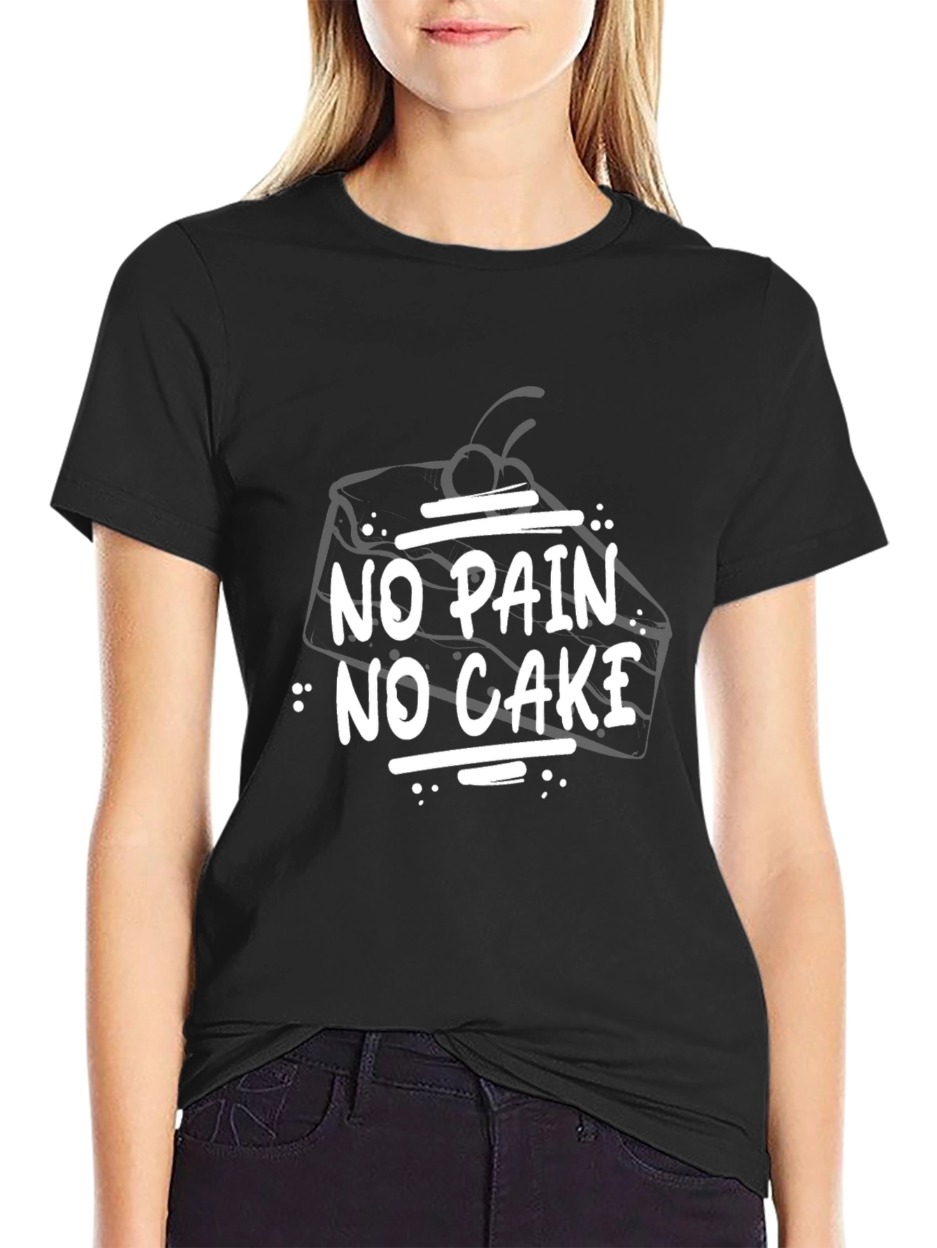 No Pain No Cake Graphic Tee