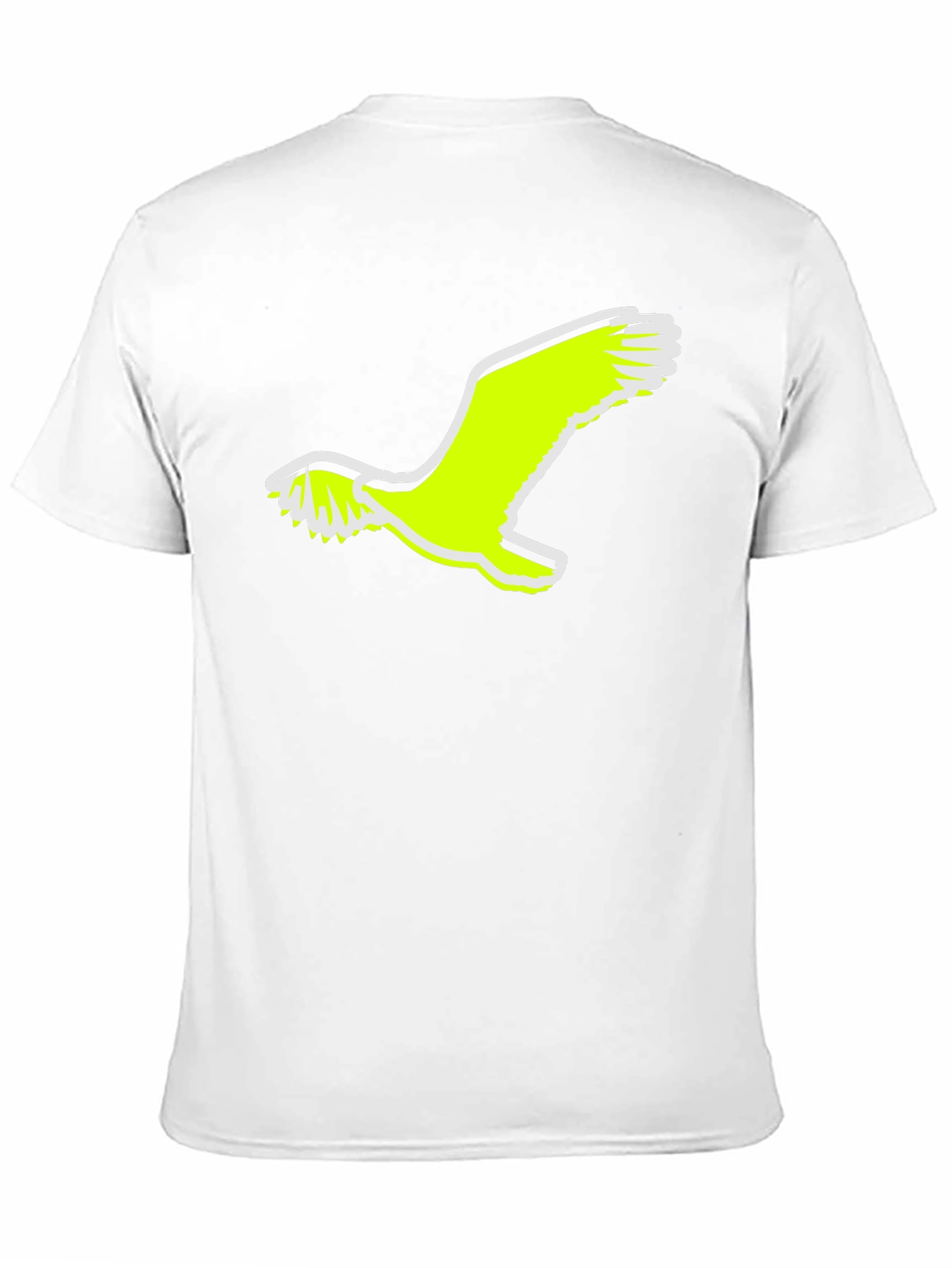 Mens Black Eagle Graphic Tee