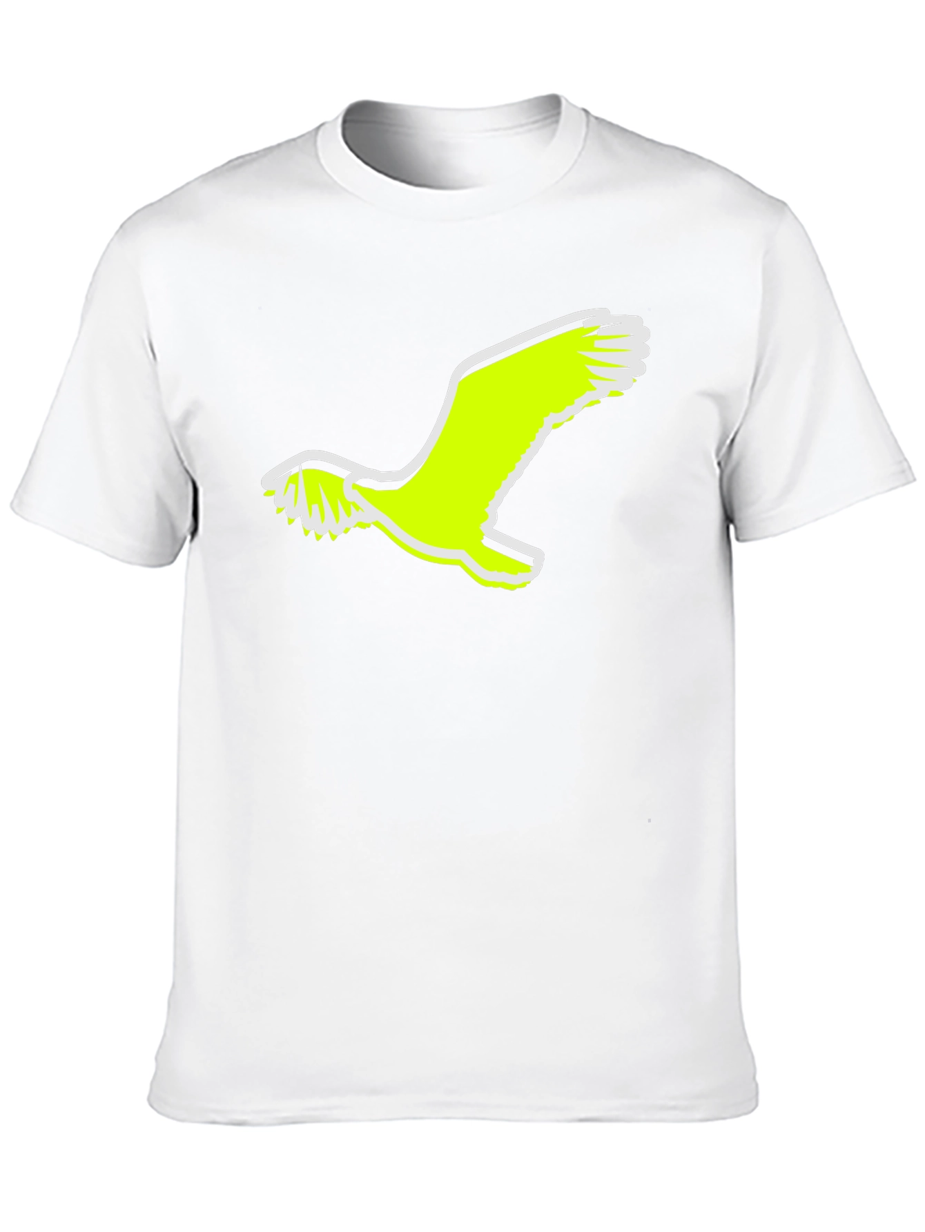 Mens Black Eagle Graphic Tee