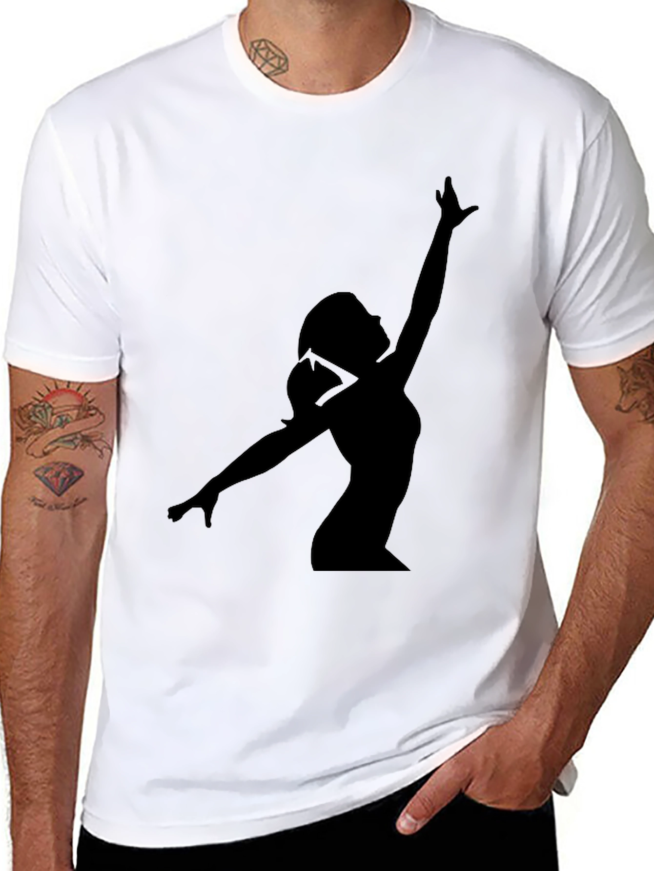 Silhouette Dance Graphic Tee