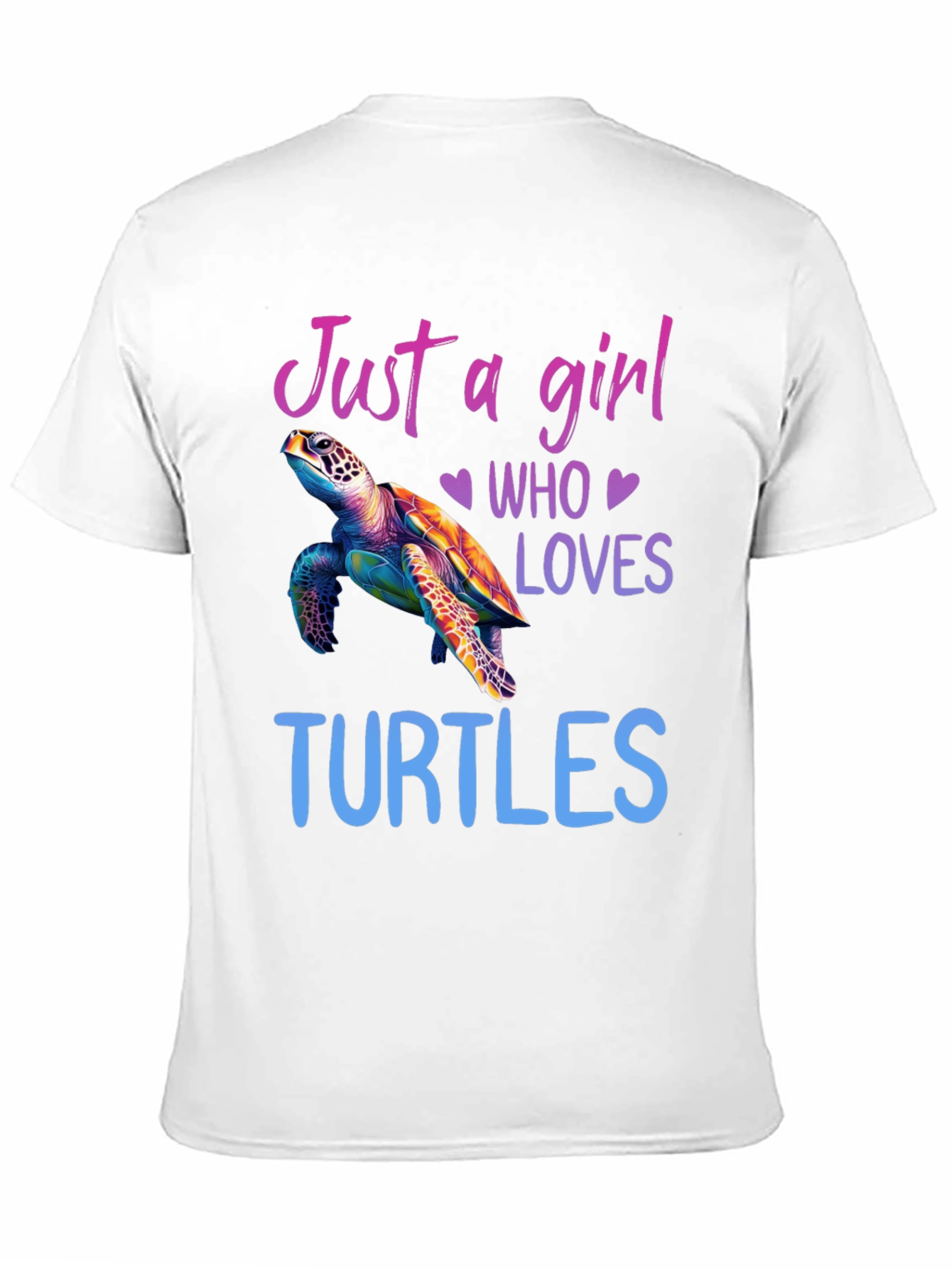 Just A Girl Who Loves Turtles T-Shirt