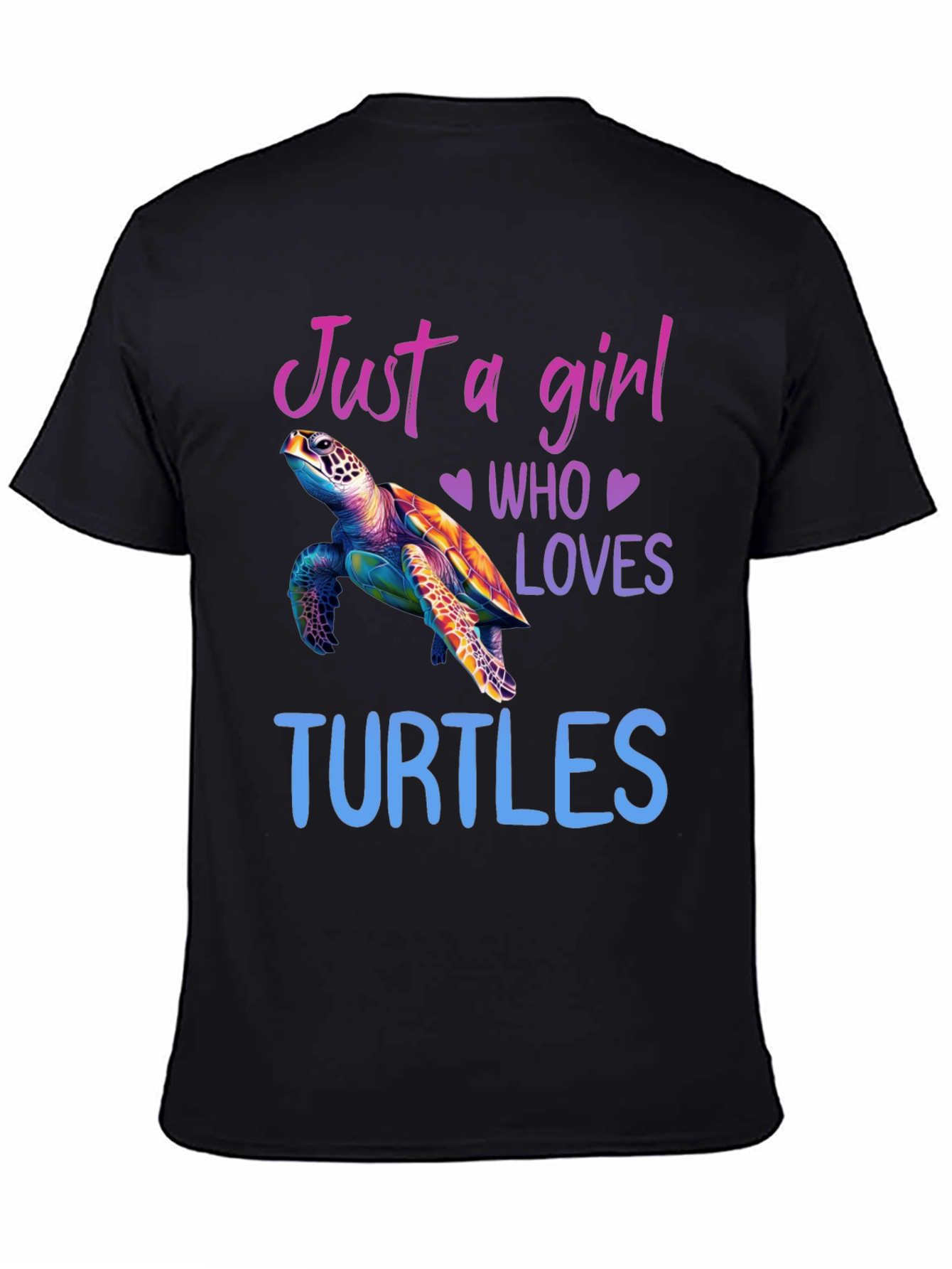 Just A Girl Who Loves Turtles T-Shirt