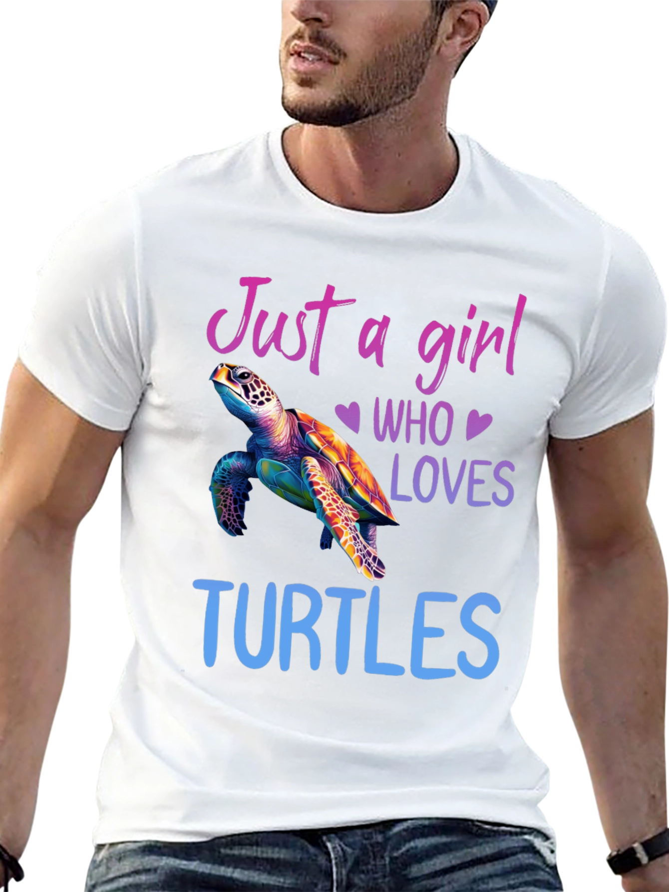 Just A Girl Who Loves Turtles T-Shirt