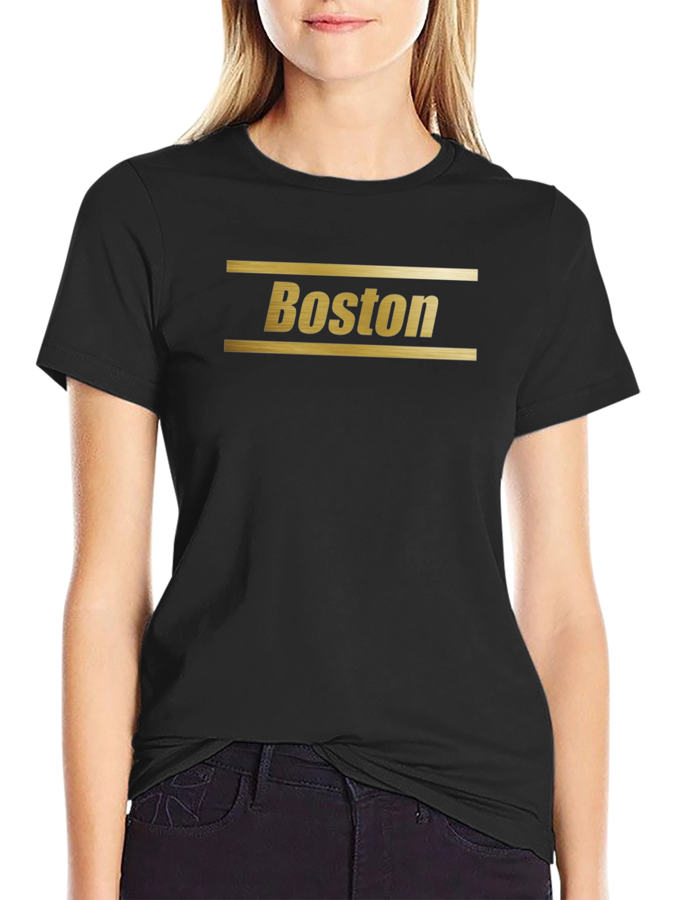 Boston Graphic Tee - Stylish City Pride T-Shirt