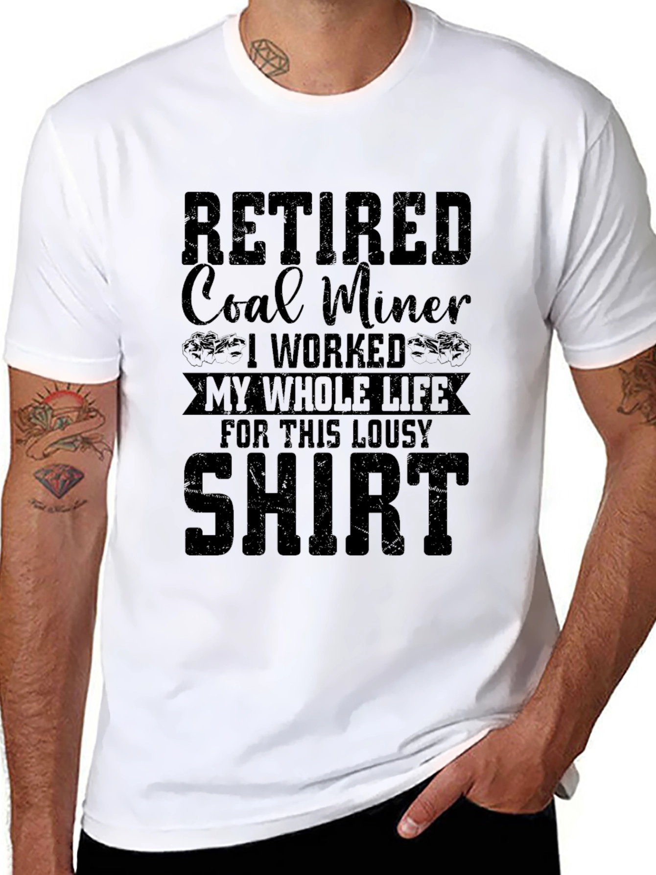 Retired Coal Miner T-Shirt