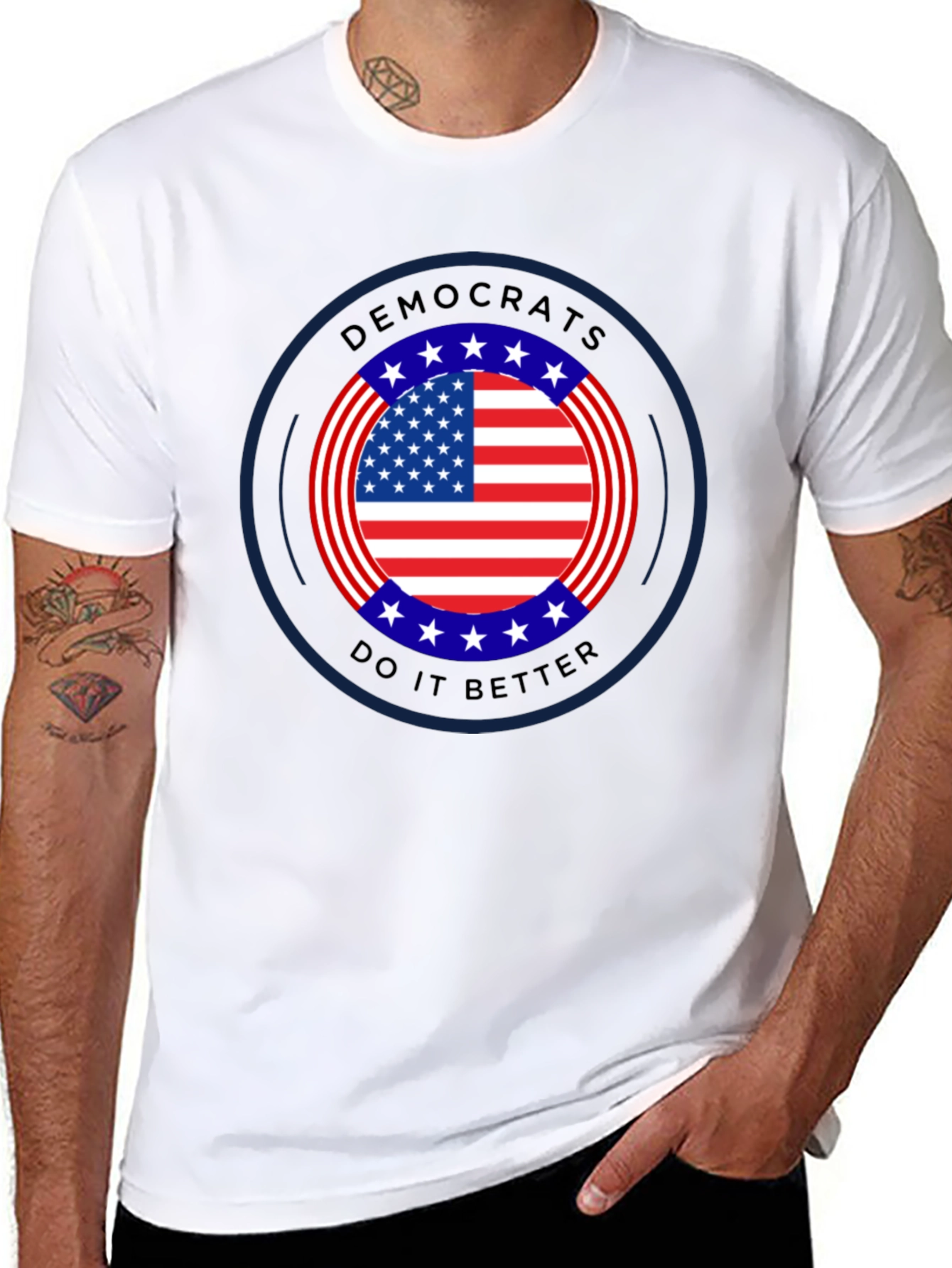 Democrats Do It Better T-Shirt | Patriotic Political Tee