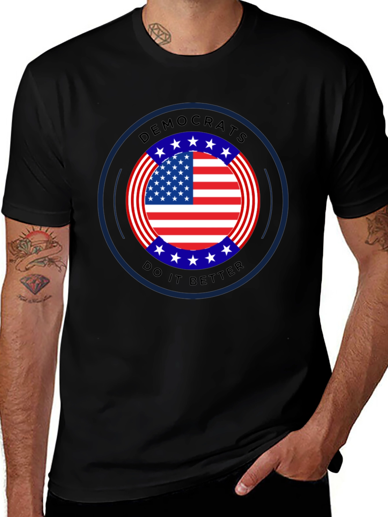 Democrats Do It Better T-Shirt | Patriotic Political Tee