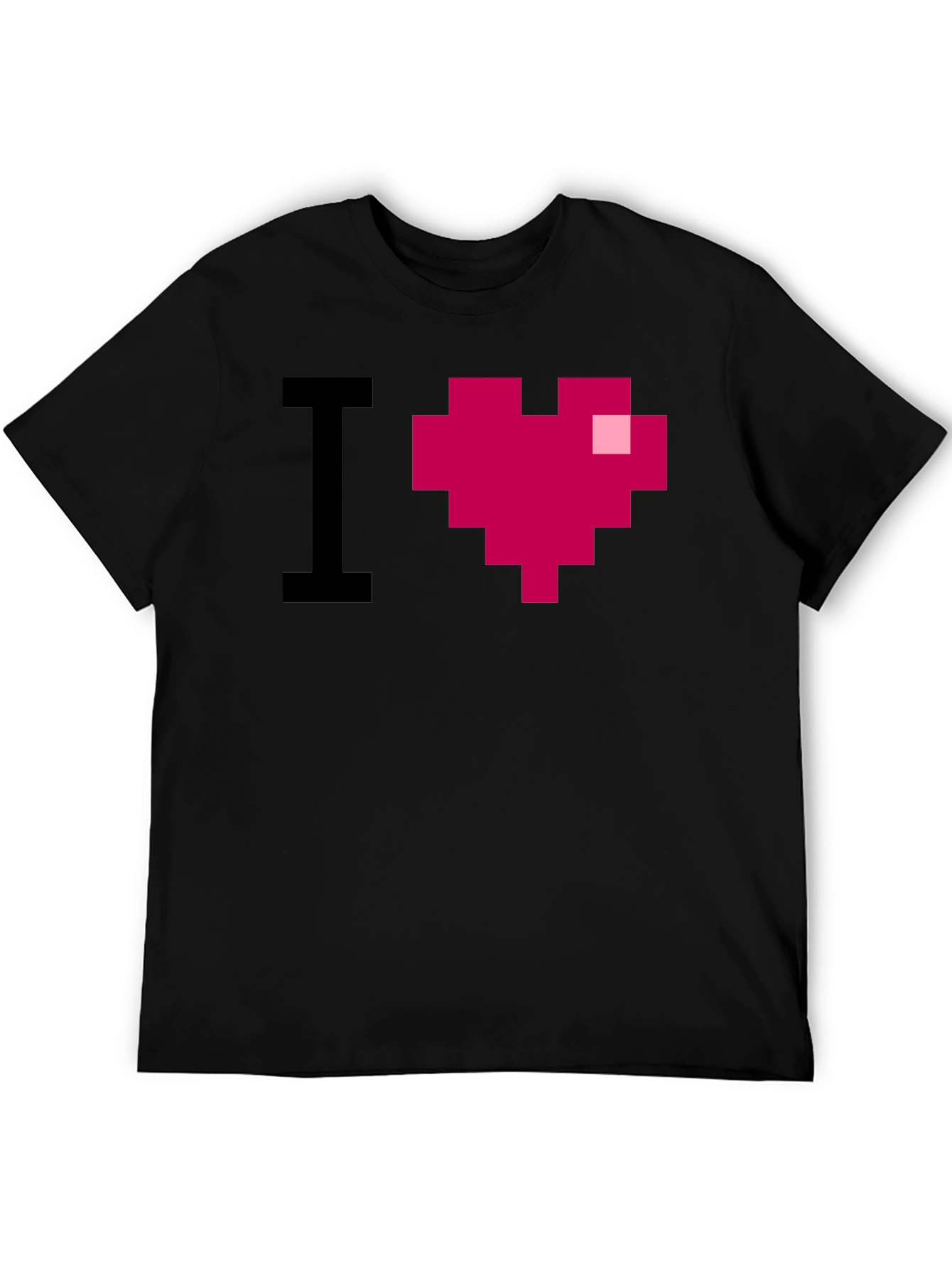 I Heart Pixel Art Graphic Tee