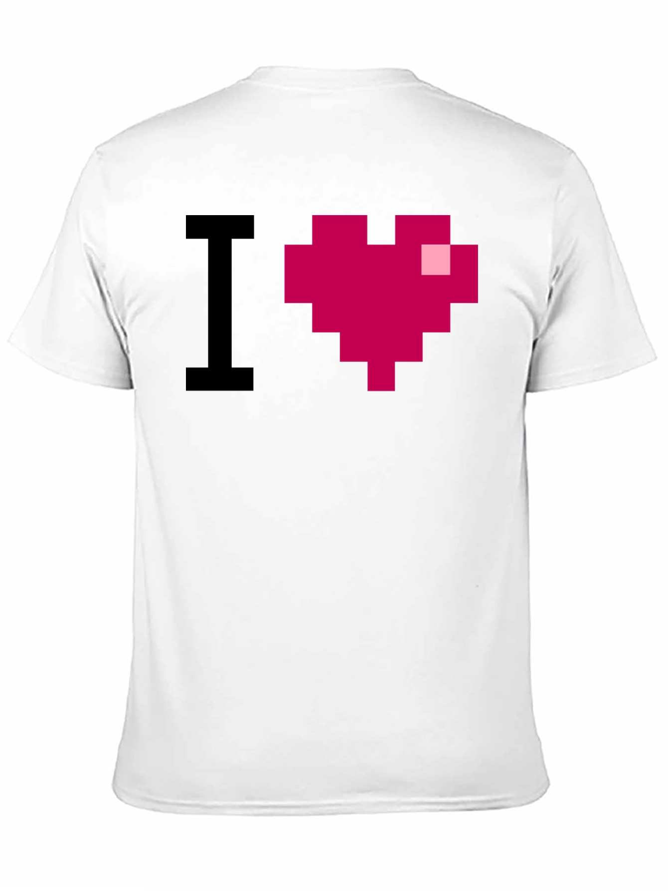I Heart Pixel Art Graphic Tee