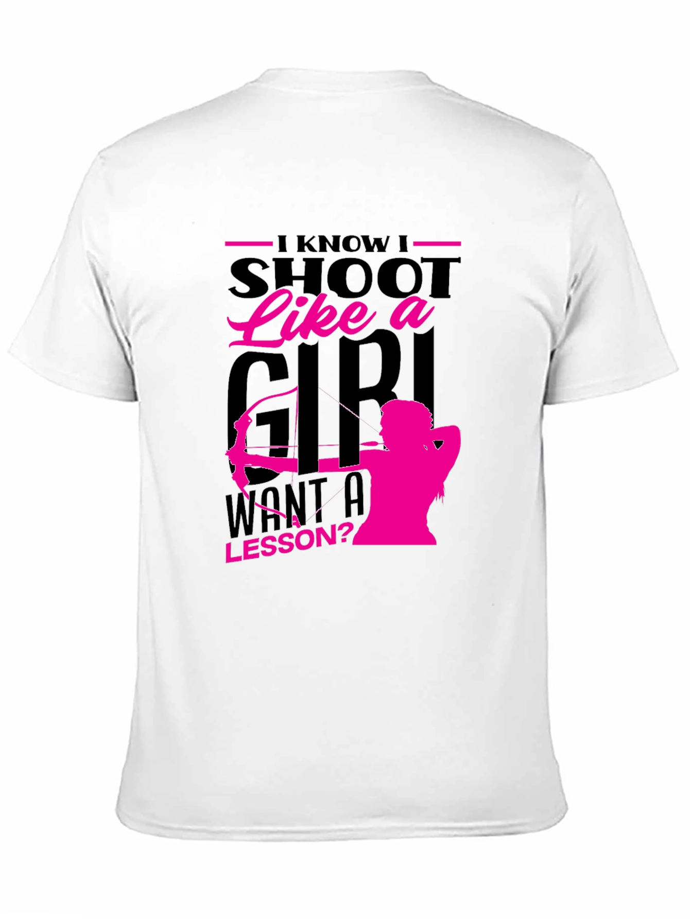 I Shoot Like a Girl T-Shirt - Archery Design