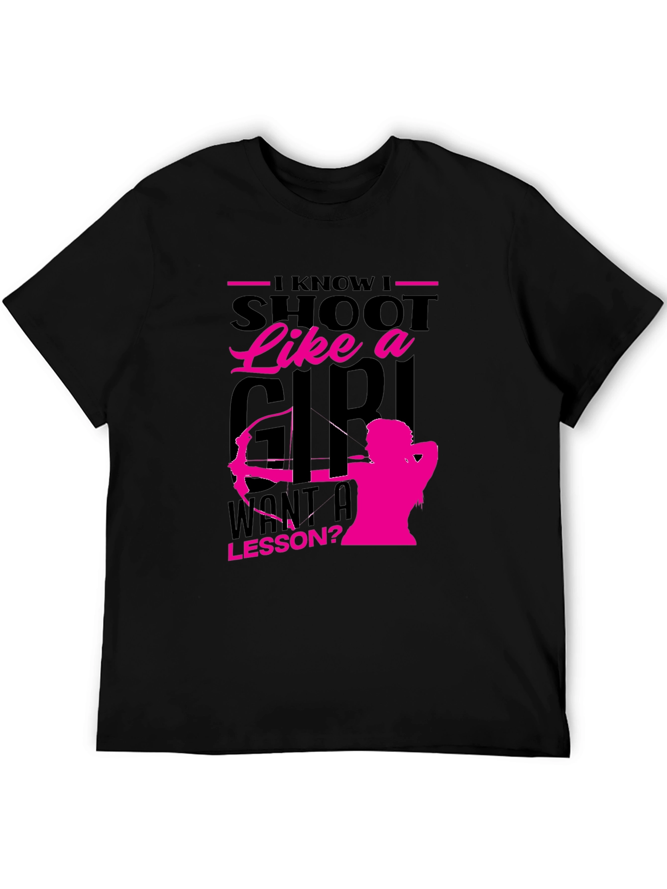 I Shoot Like a Girl T-Shirt - Archery Design
