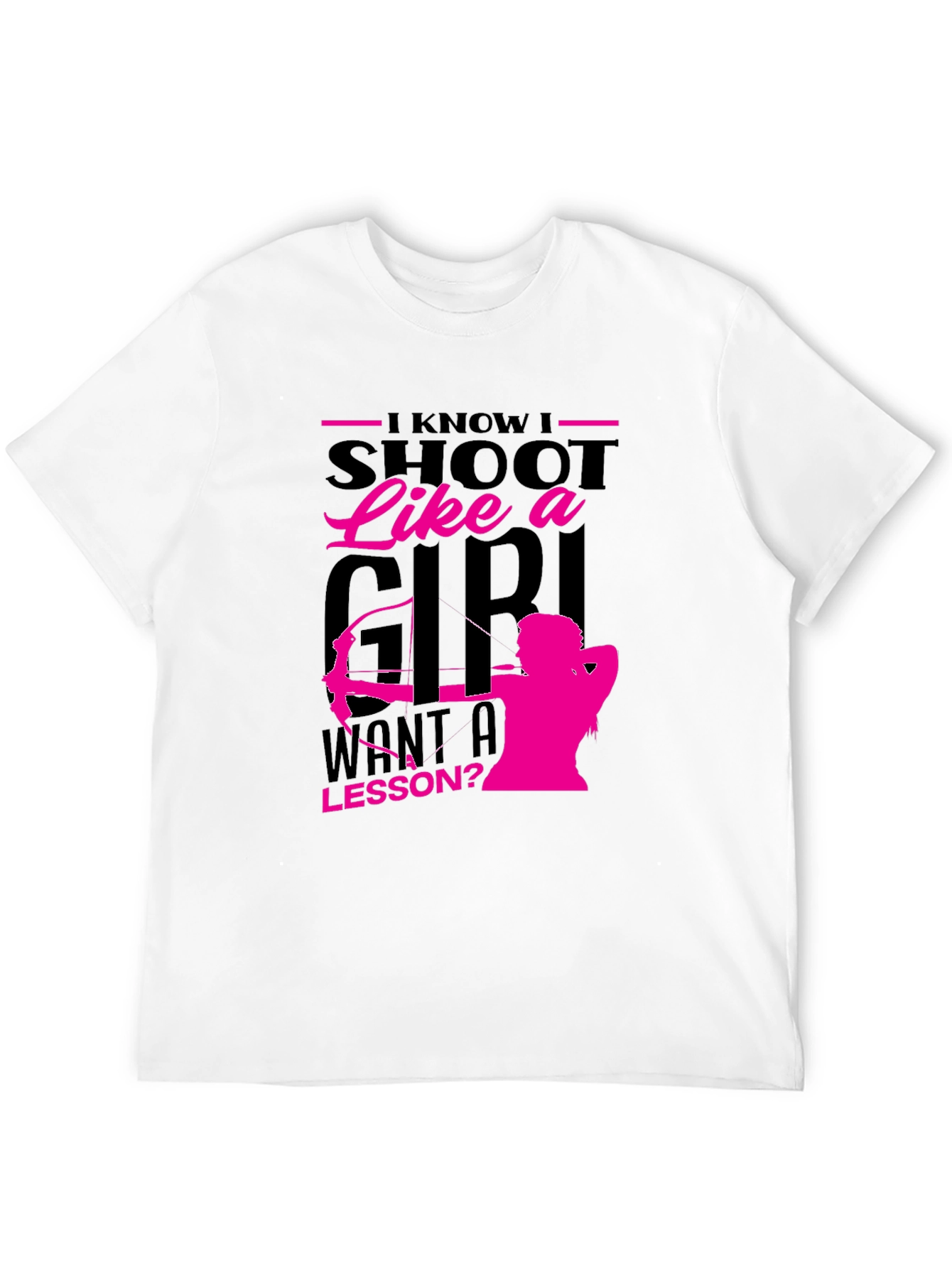 I Shoot Like a Girl T-Shirt - Archery Design