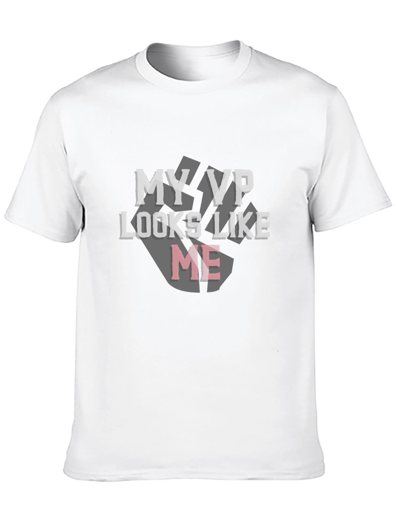 My VP Looks Like Me Black Graphic Tee