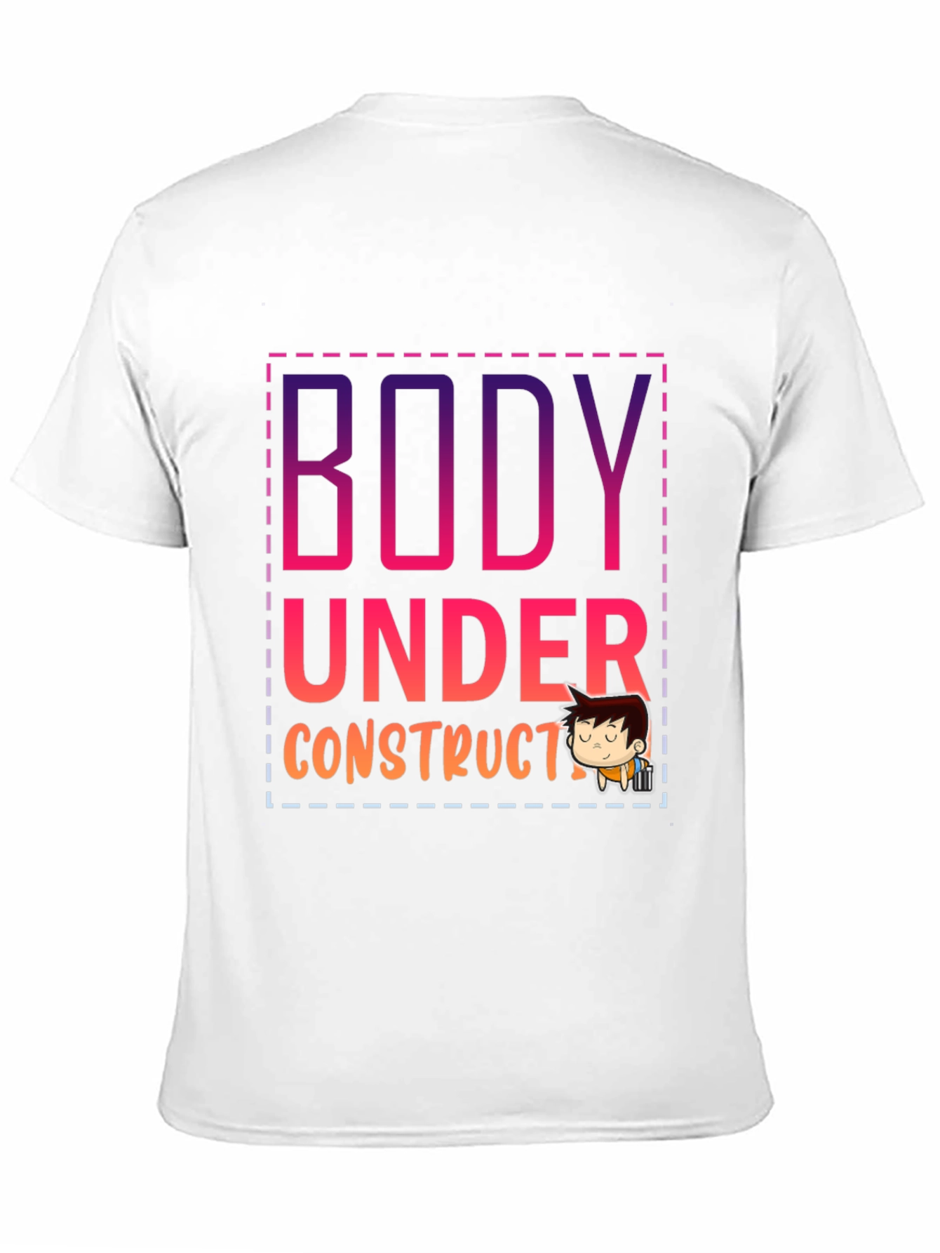 Body Under Construction Graphic T-Shirt