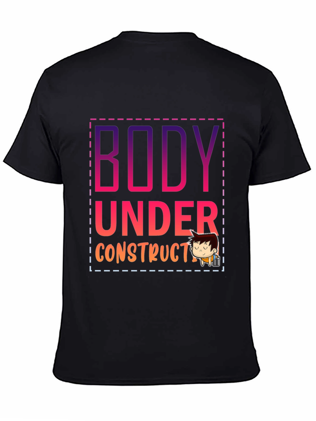 Body Under Construction Graphic T-Shirt