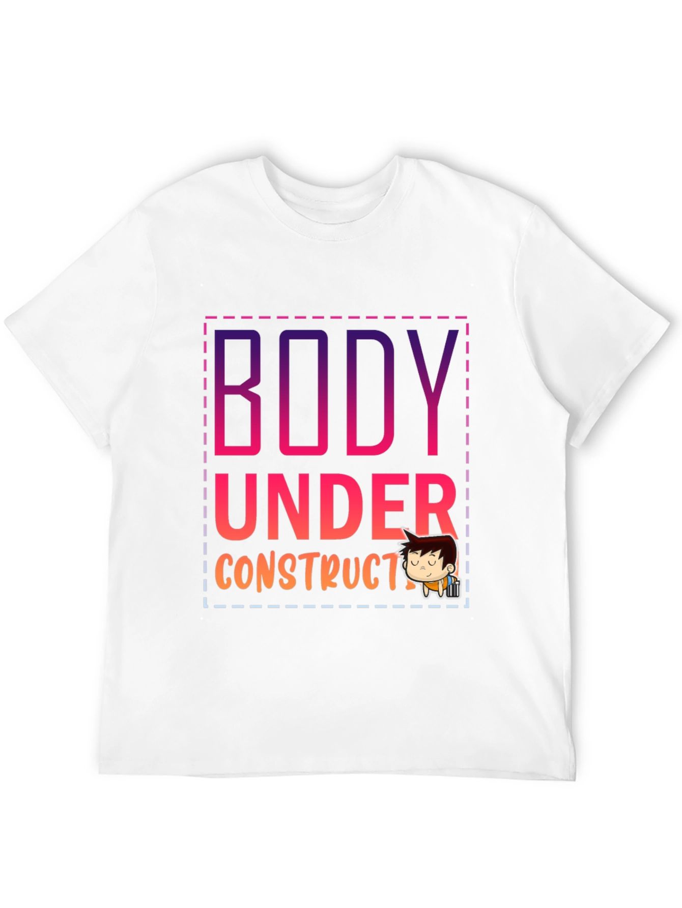 Body Under Construction Graphic T-Shirt