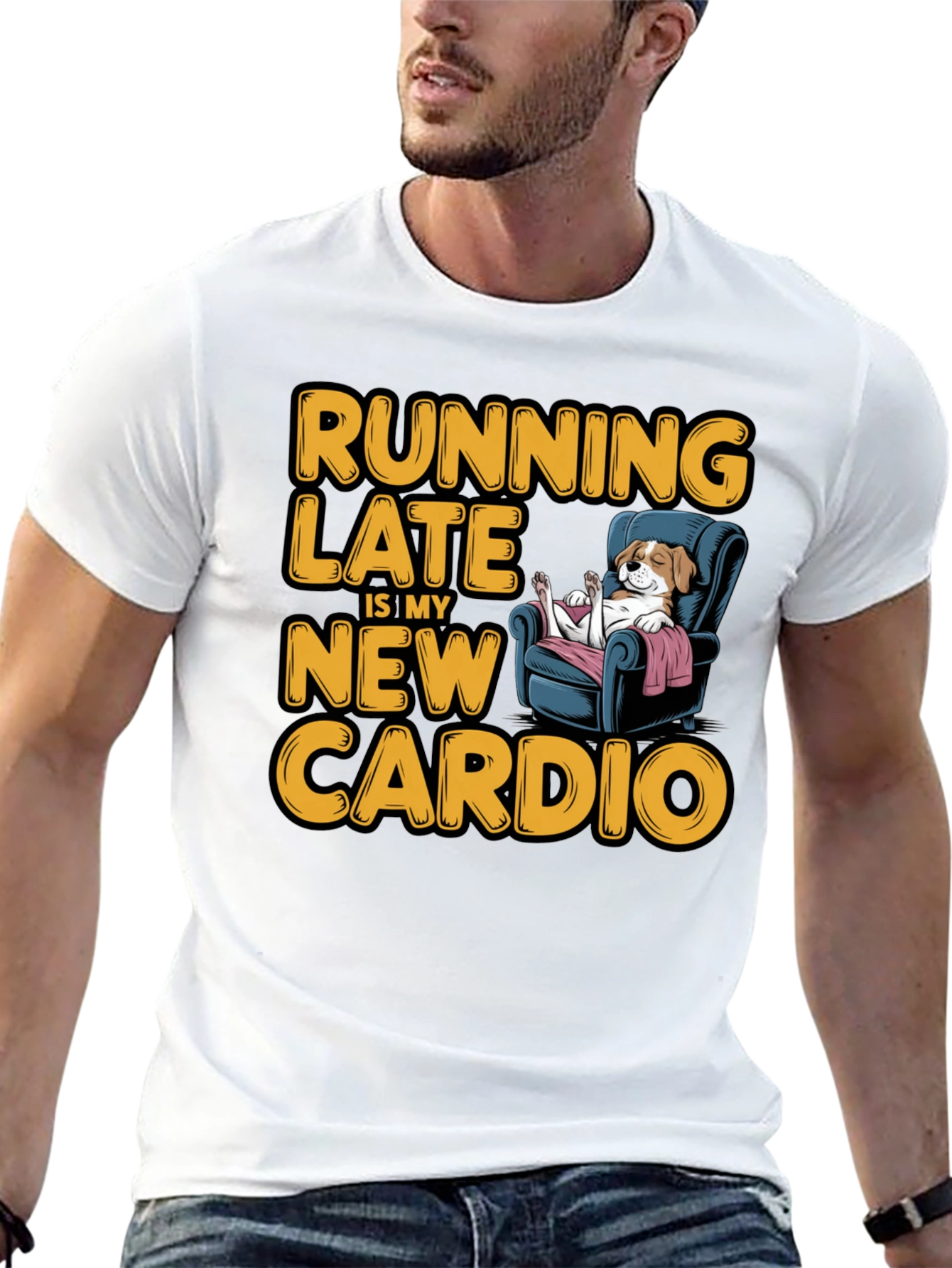 Running Late is My New Cardio T-Shirt