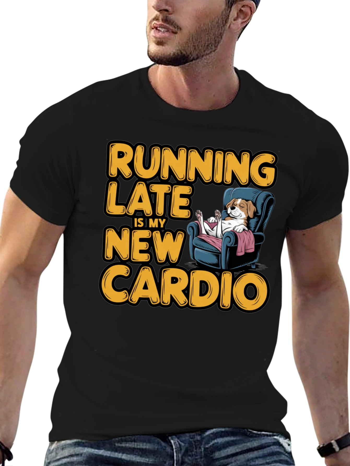 Running Late is My New Cardio T-Shirt