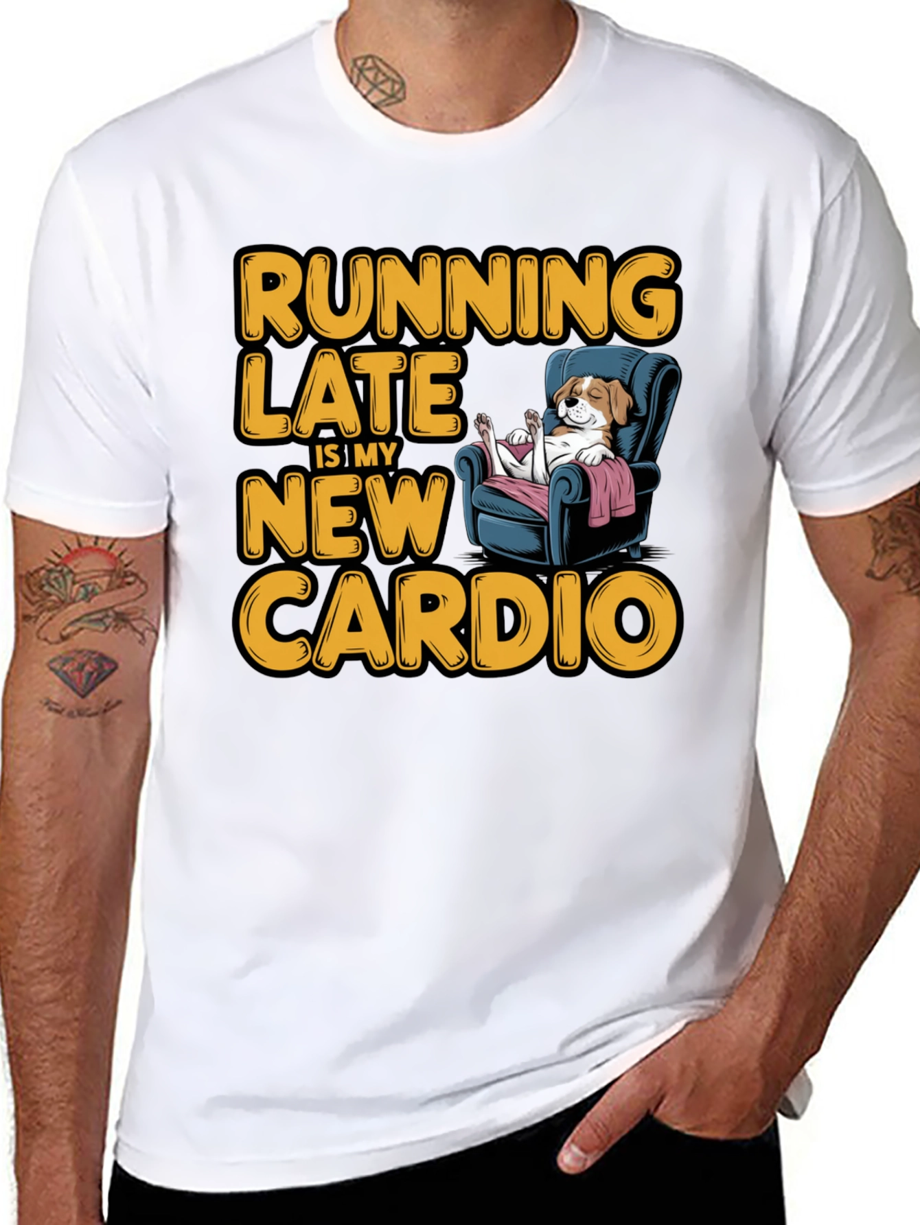 Running Late is My New Cardio T-Shirt