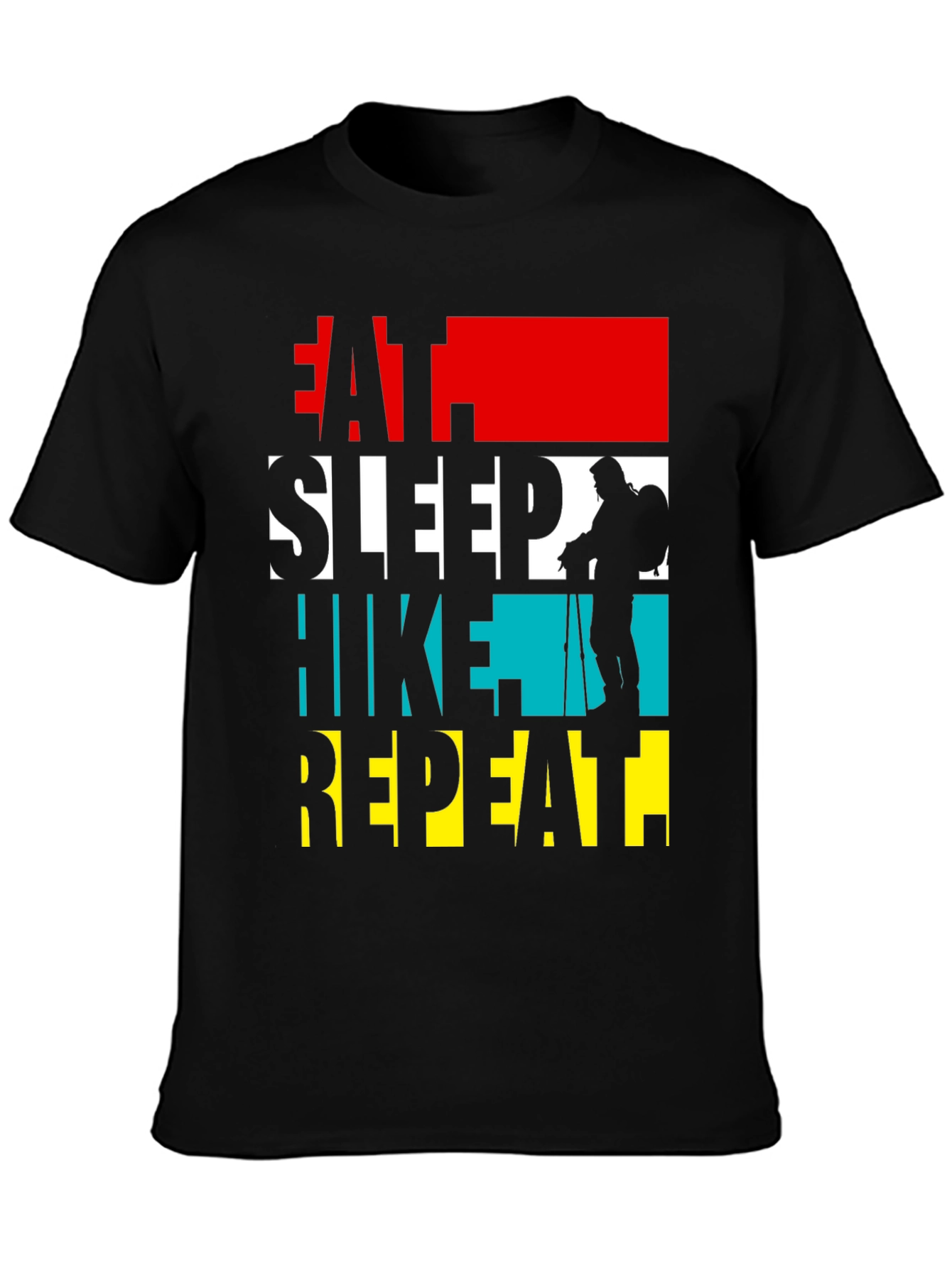 Eat Sleep Hike Repeat Graphic Tee