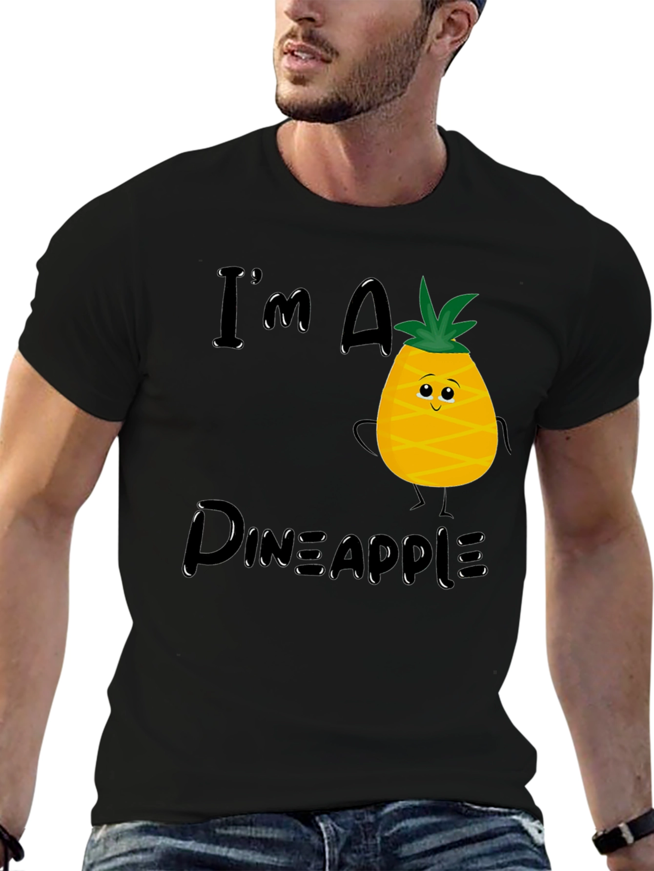 Im A Pineapple Graphic T-Shirt