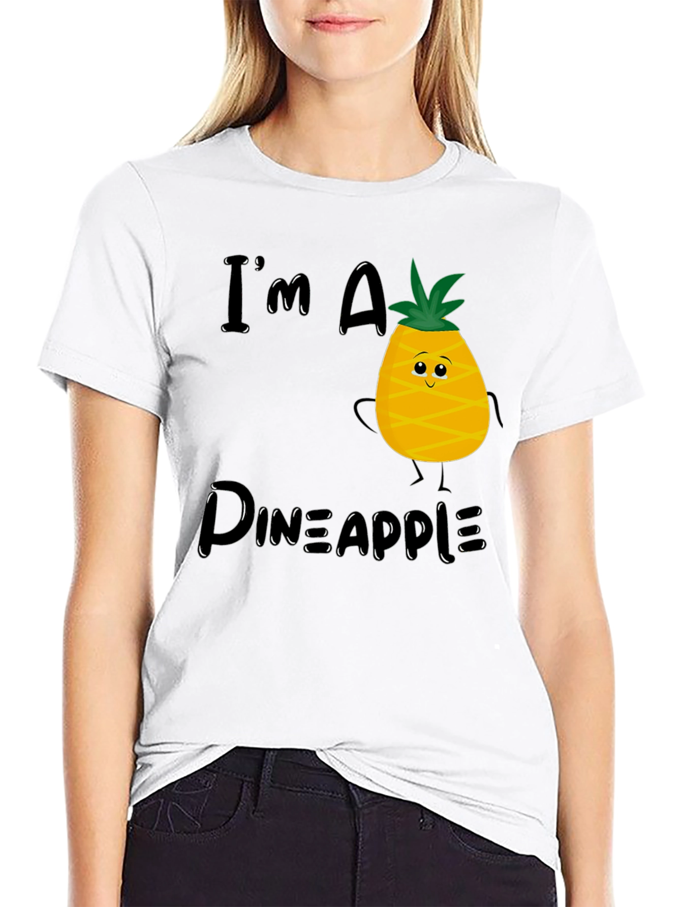 Im A Pineapple Graphic T-Shirt