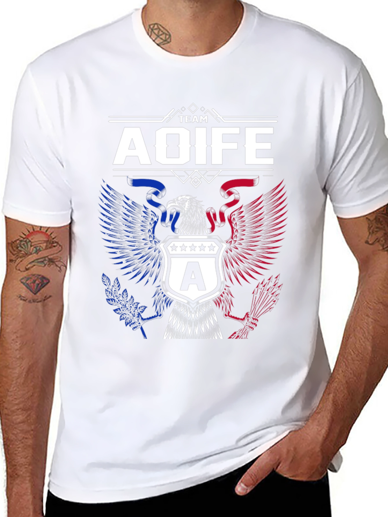 Team AOIFE Eagle Crest Graphic T-Shirt