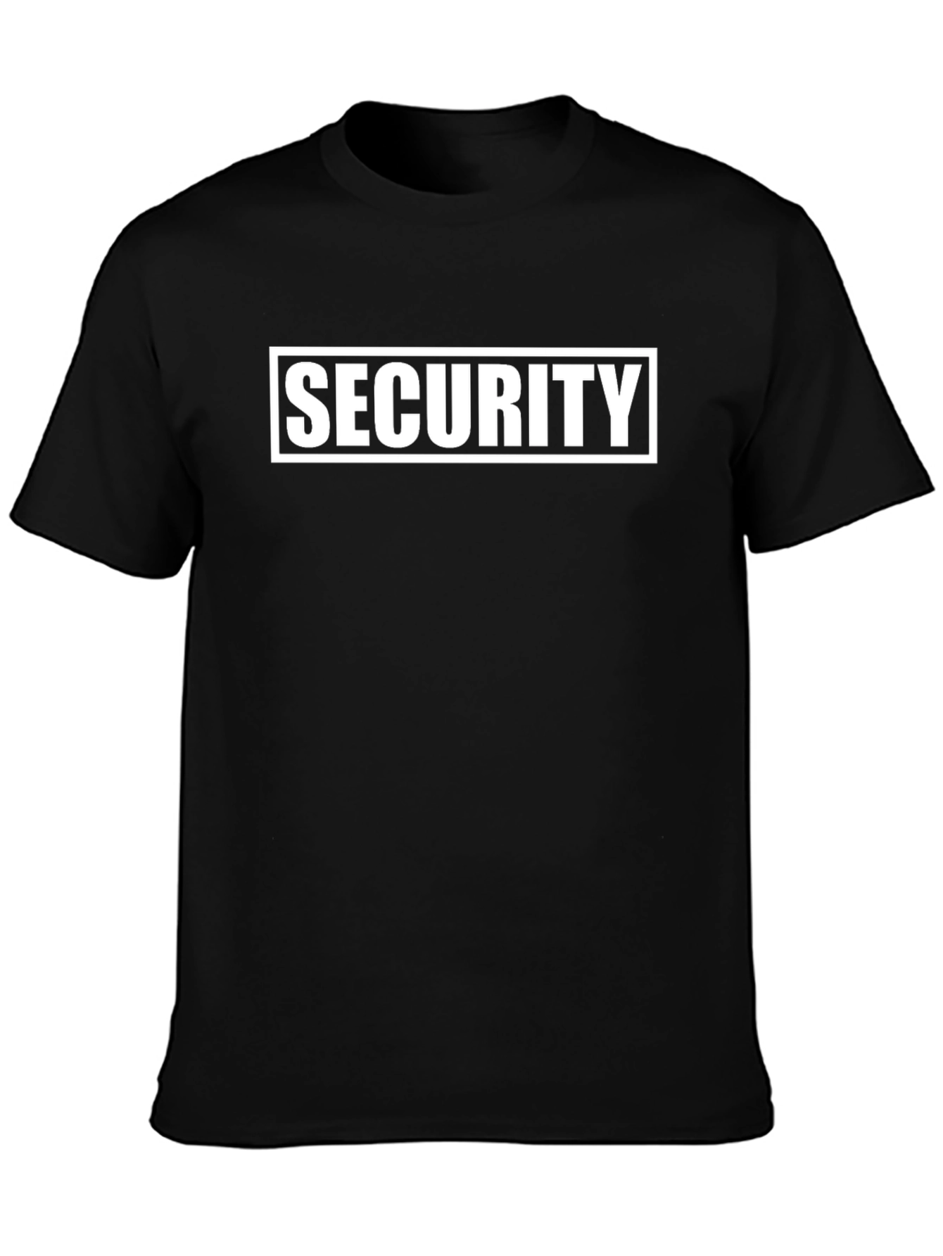 Security Graphic Tee - Black