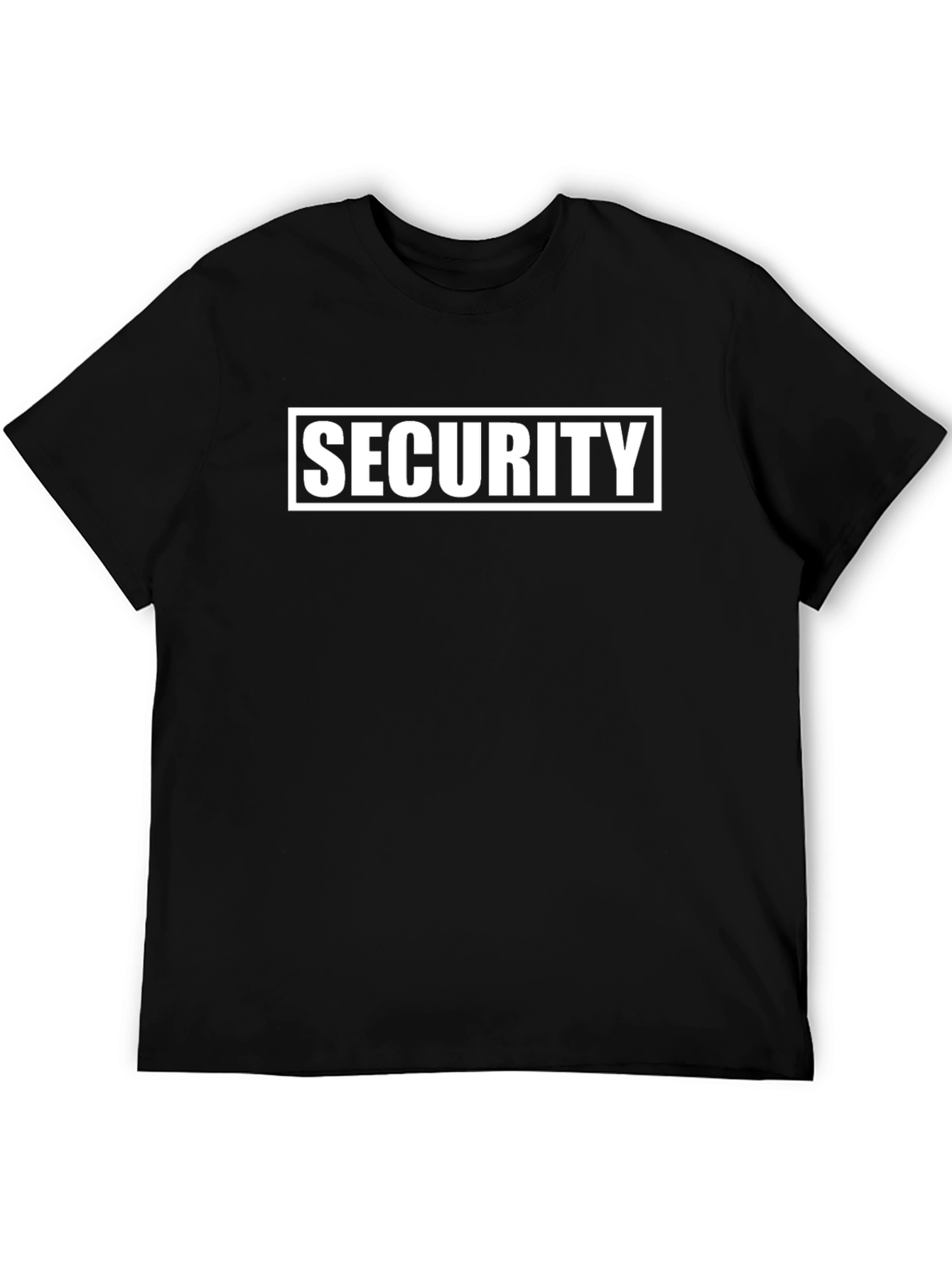 Security Graphic Tee - Black