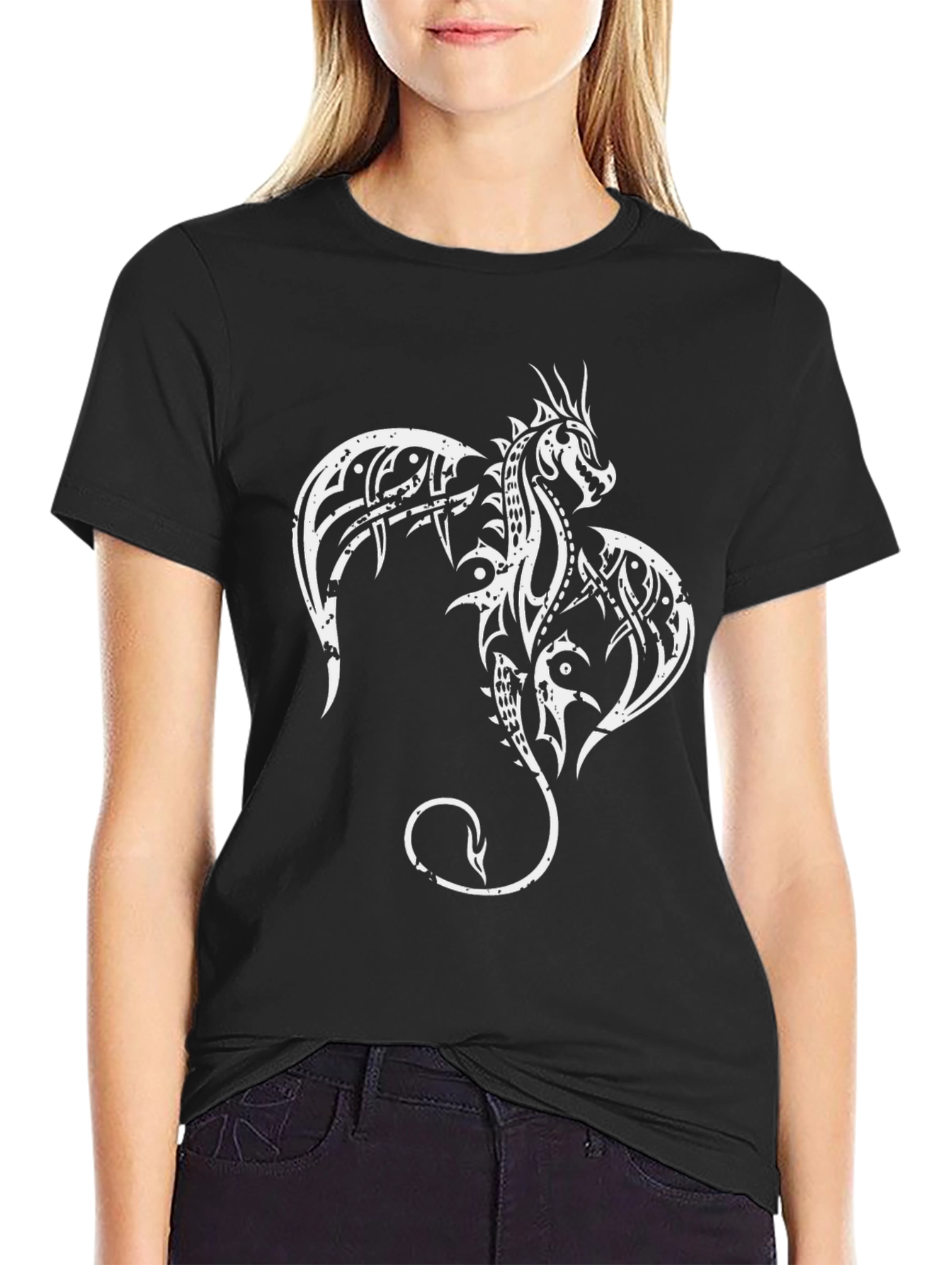 Dragon Graphic Black T-Shirt