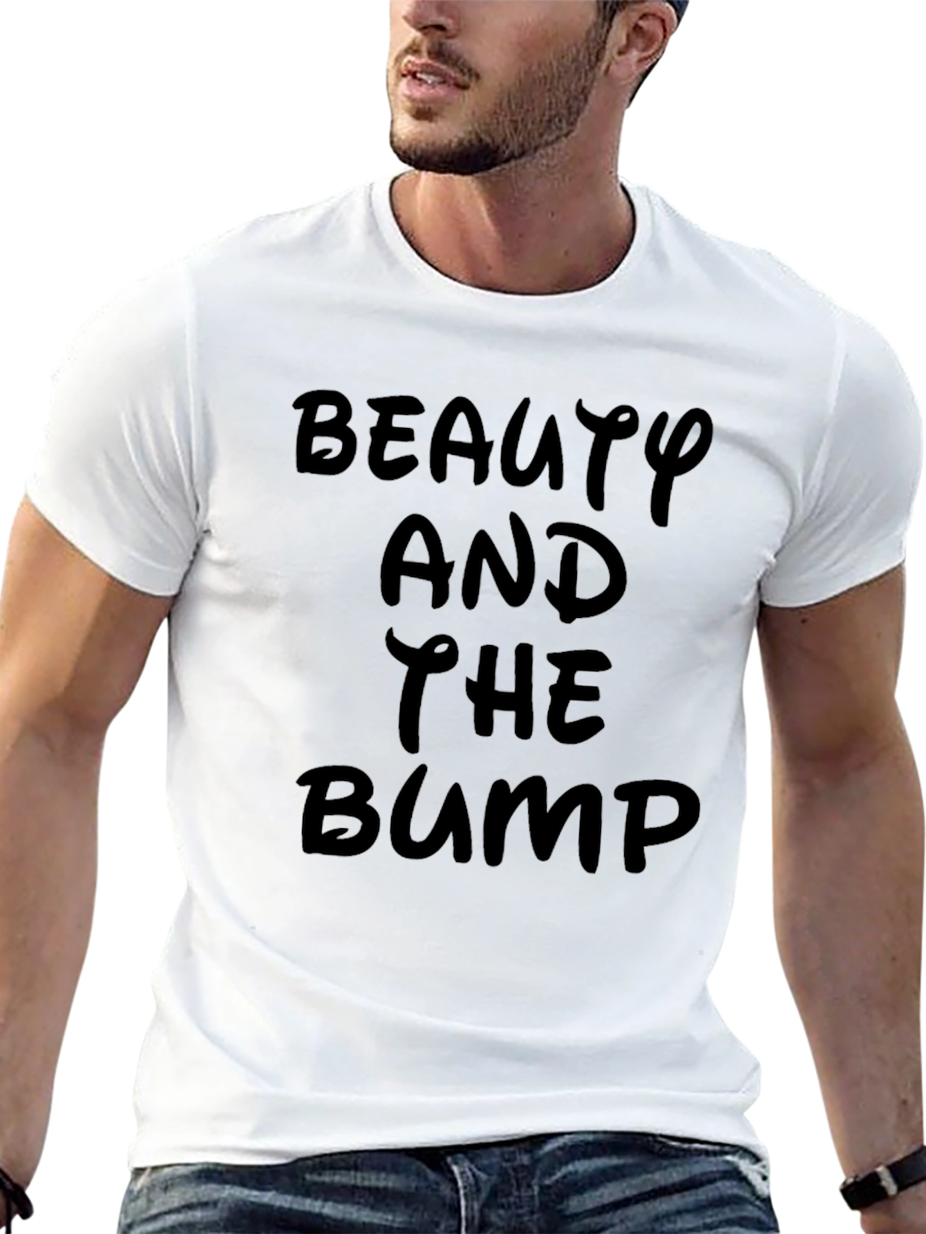 Beauty and the Bump Tee - Maternity Style
