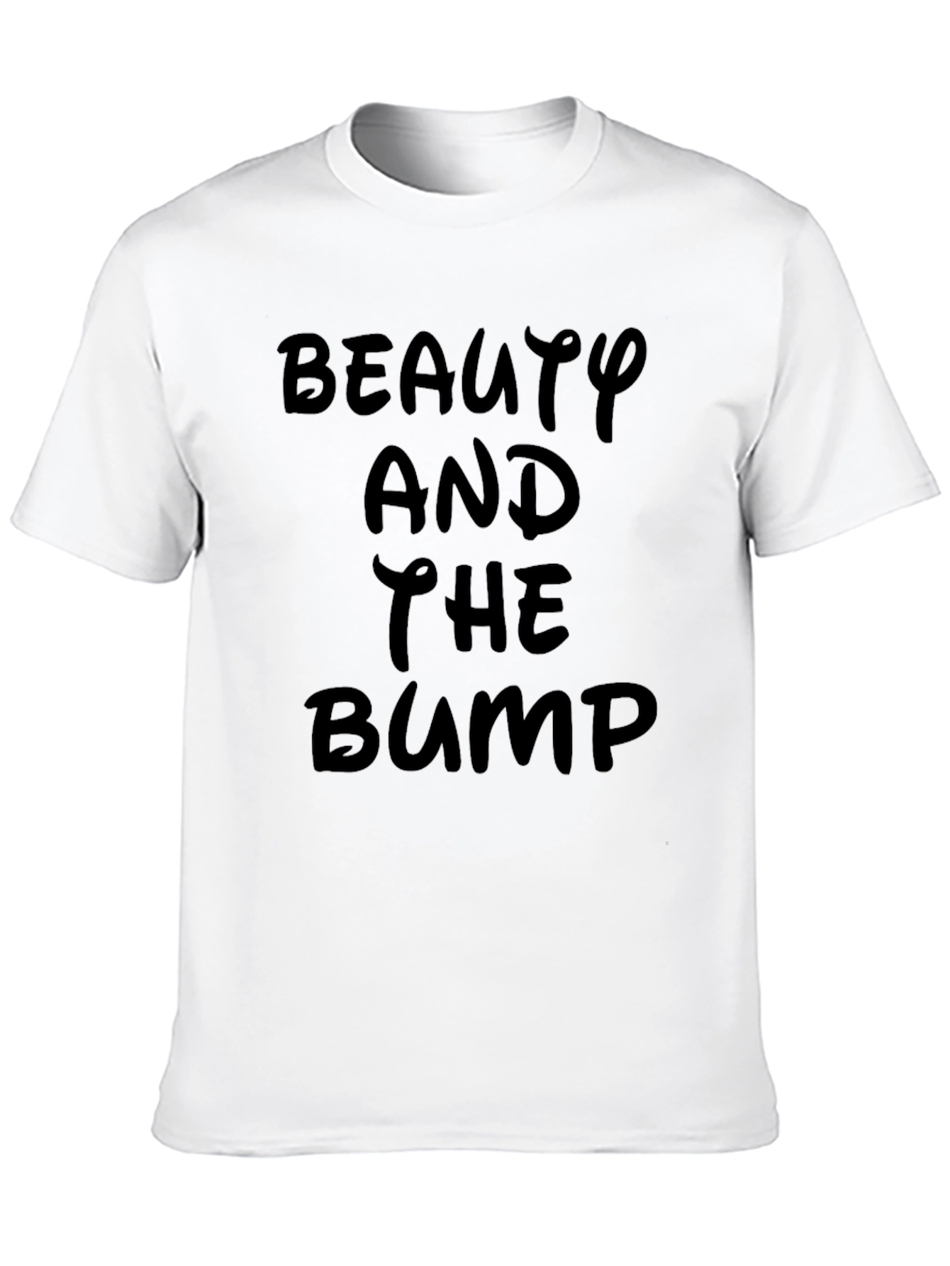 Beauty and the Bump Tee - Maternity Style