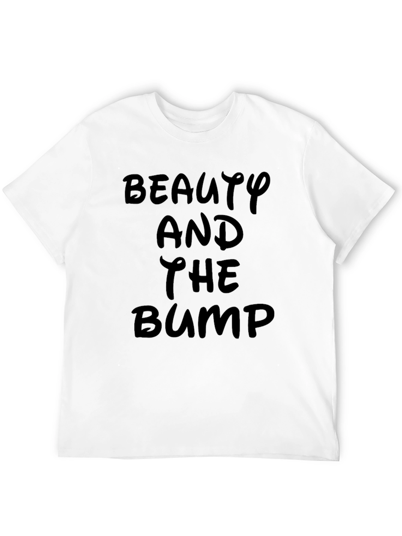 Beauty and the Bump Tee - Maternity Style