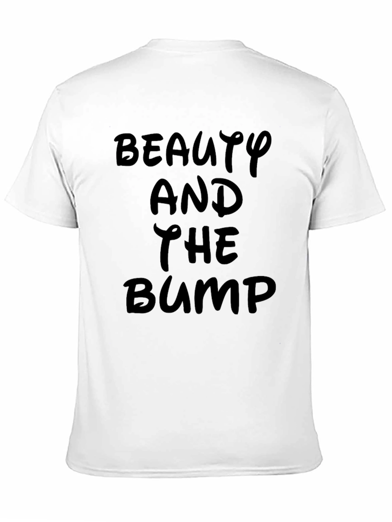 Beauty and the Bump Tee - Maternity Style