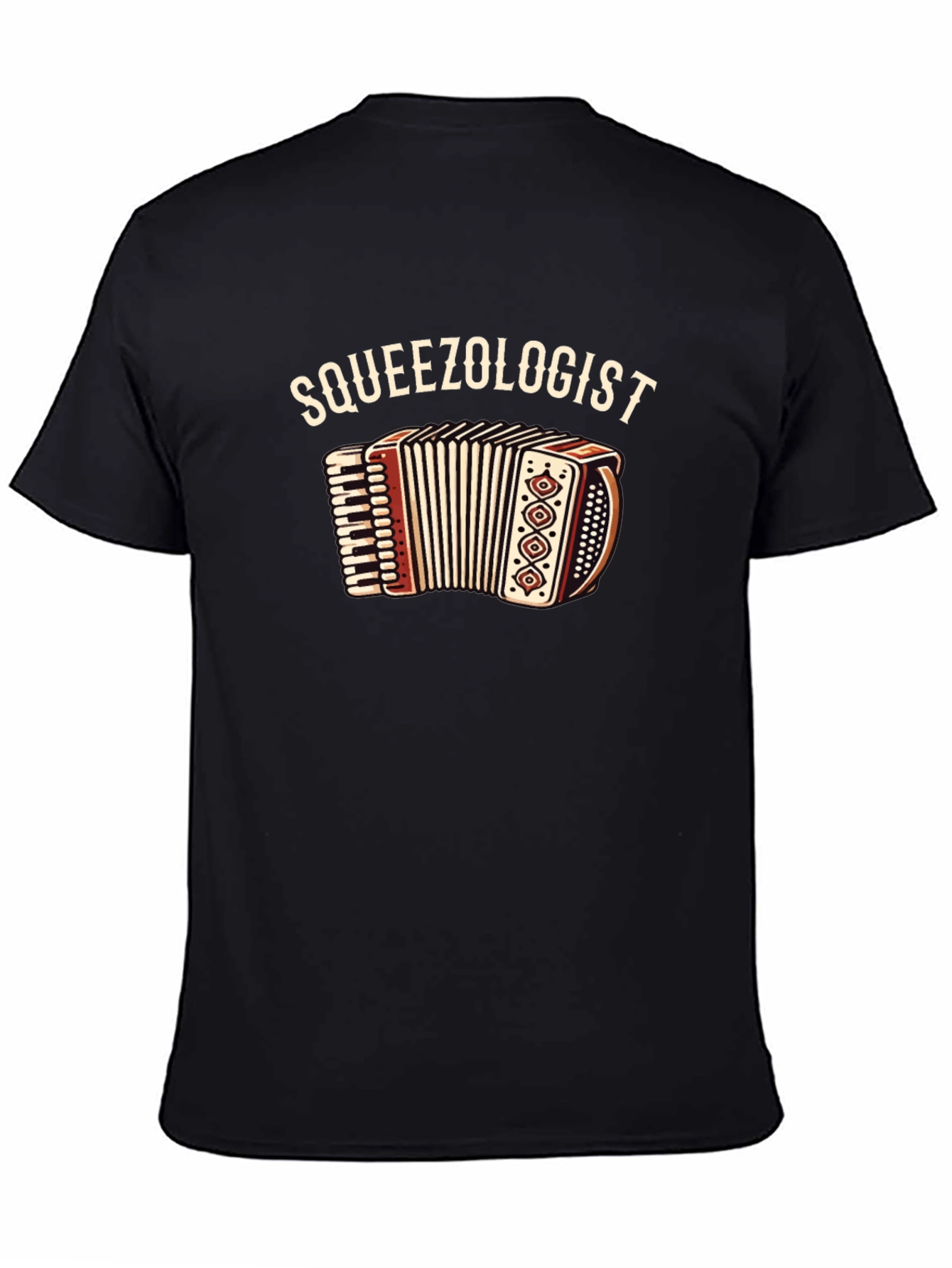Squeezologist Accordion Musician T-Shirt