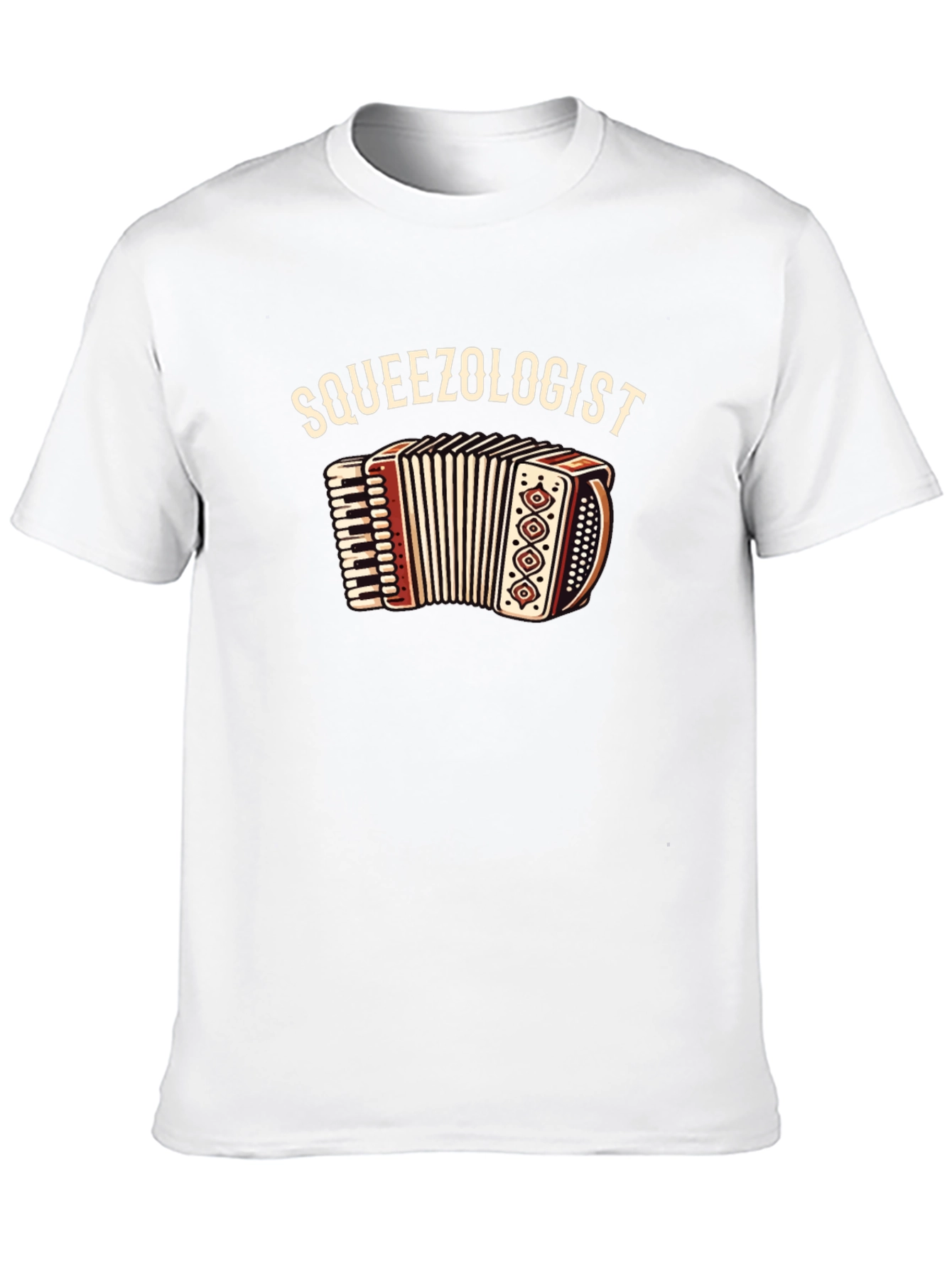 Squeezologist Accordion Musician T-Shirt