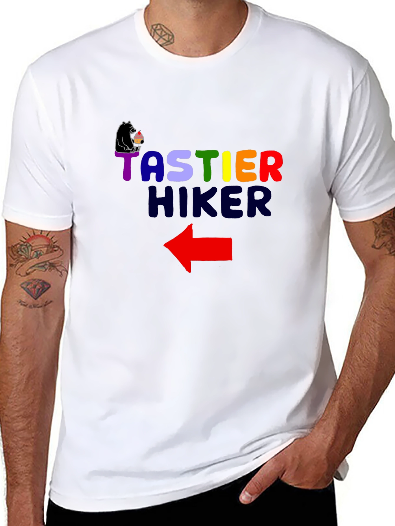 Tastier Hiker Graphic Tee - Adventure Ready!