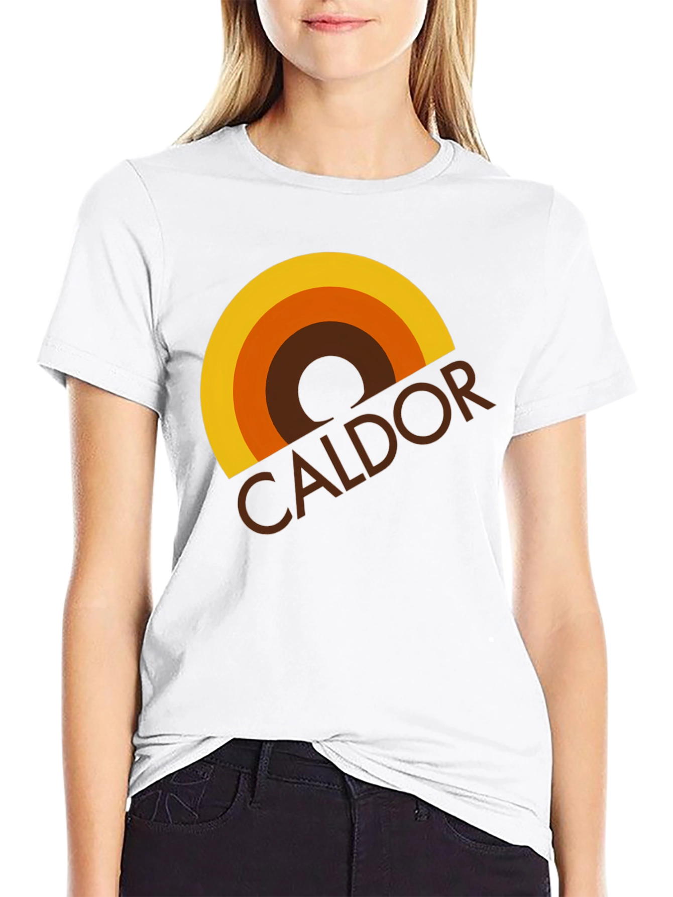 Retro Caldor Rainbow Graphic T-Shirt