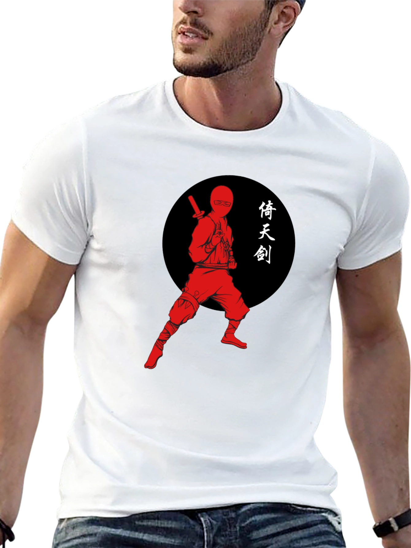 Ninja Graphic Tee - Black
