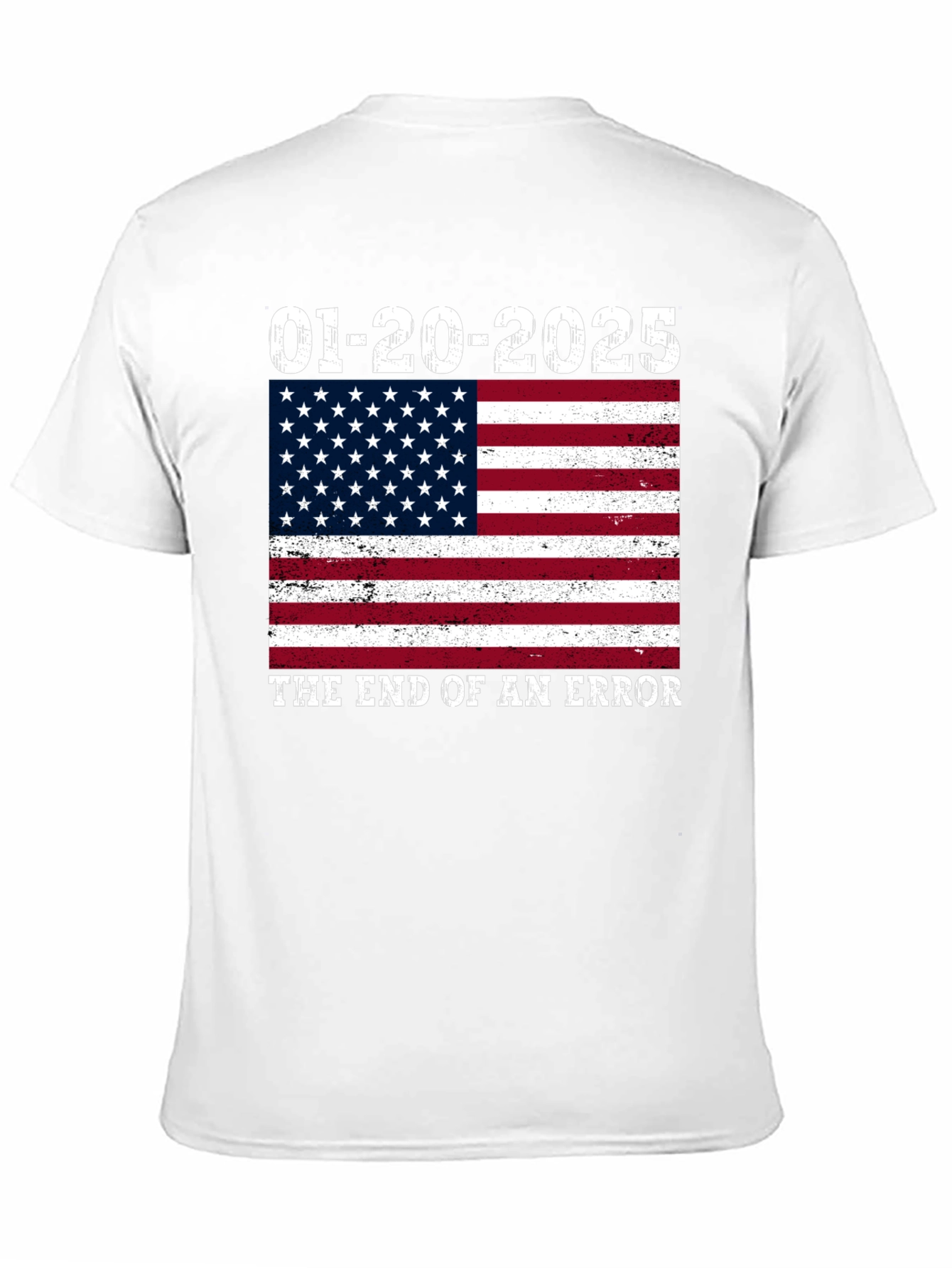 End of Error T-Shirt - Patriotic Flag Tee