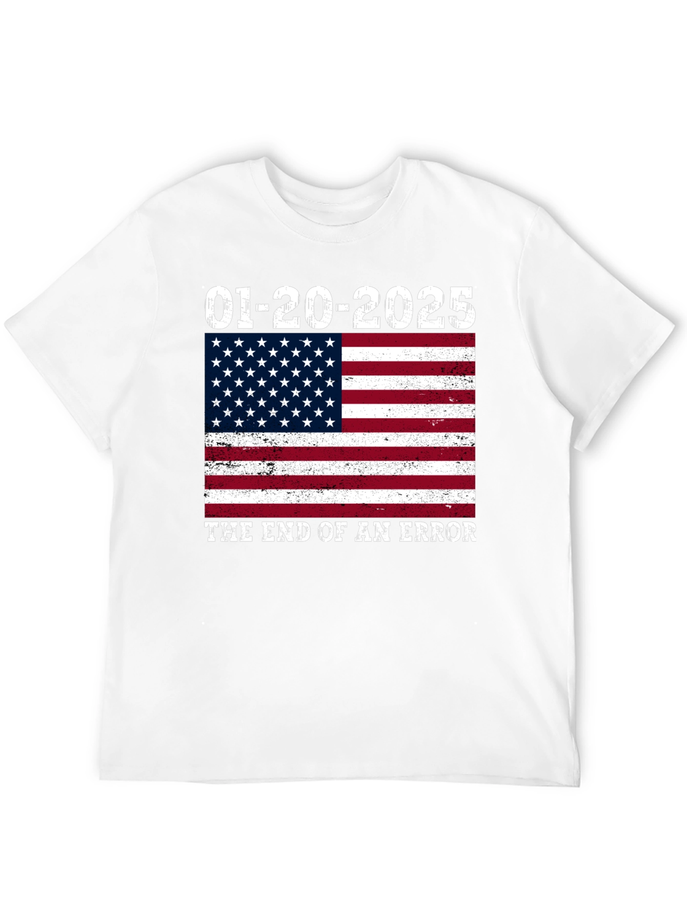 End of Error T-Shirt - Patriotic Flag Tee